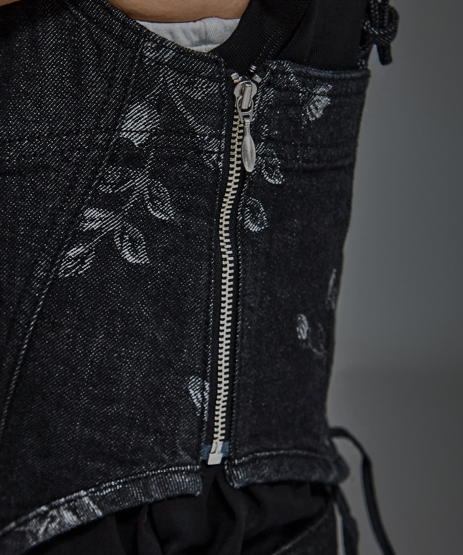 別注ROSE DENIM BUSTIER FETICO