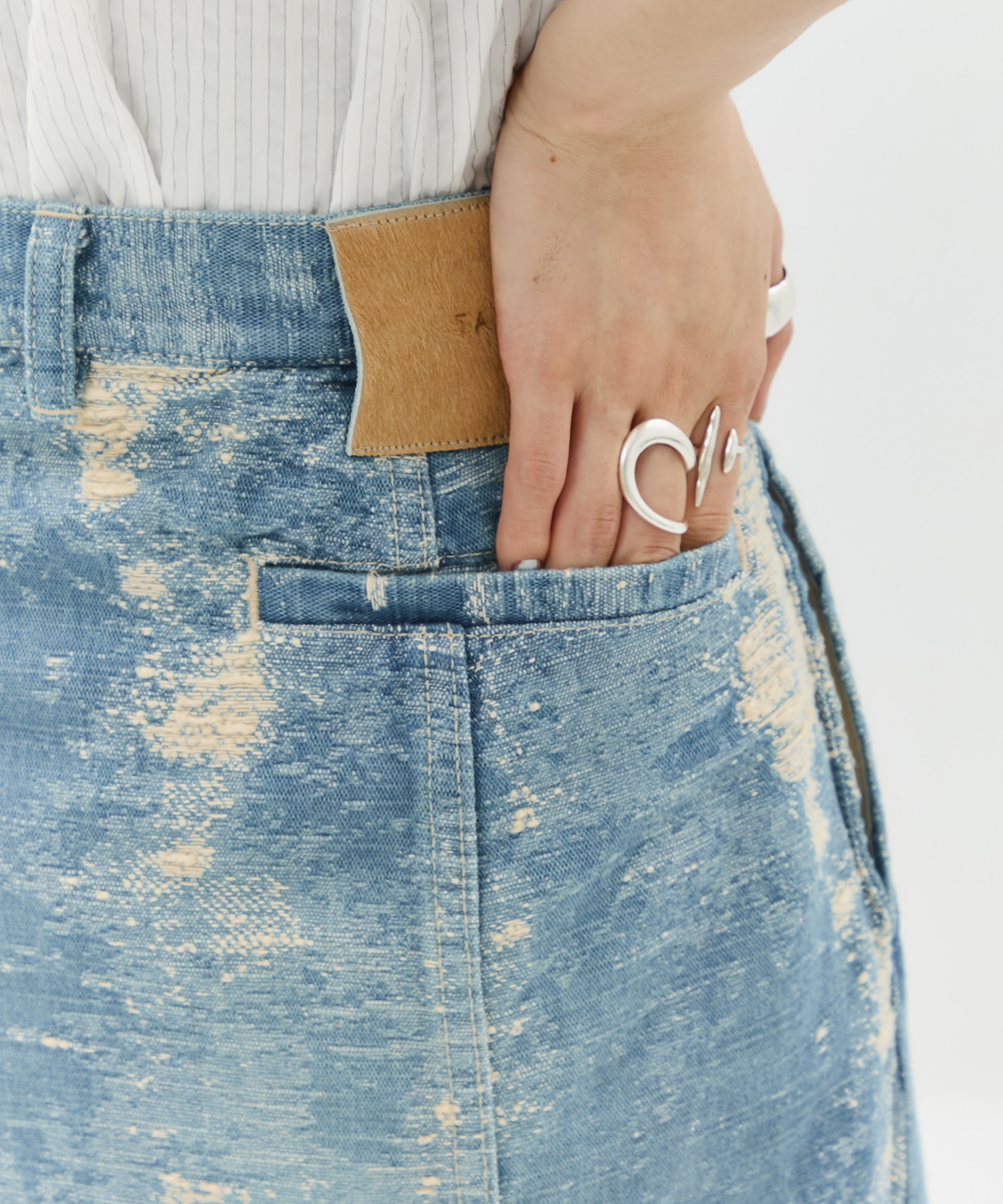 DENIM SKIRT TAAKK