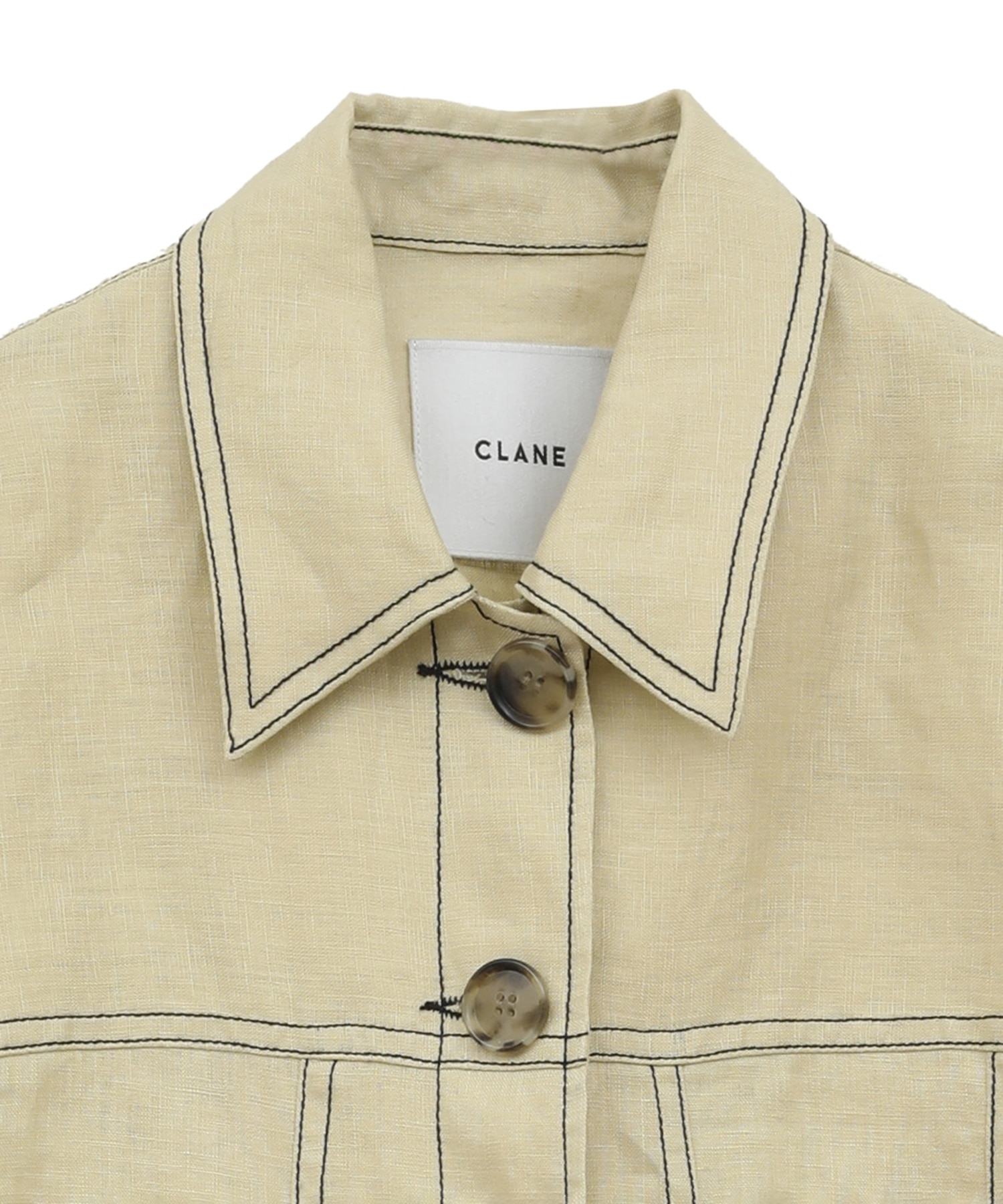 LINEN SHIRT JACKET CLANE