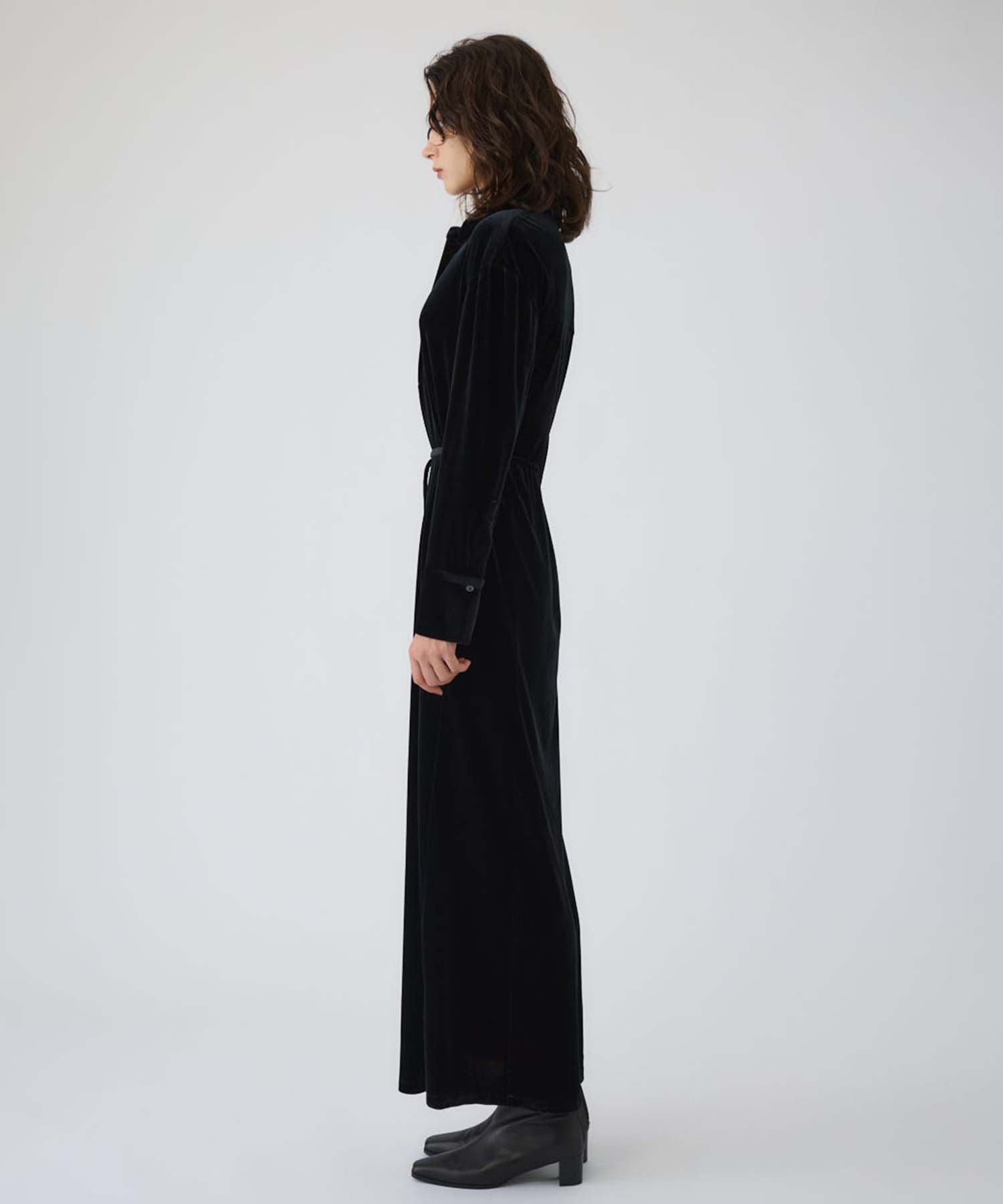 Velour shirt dress RIM.ARK