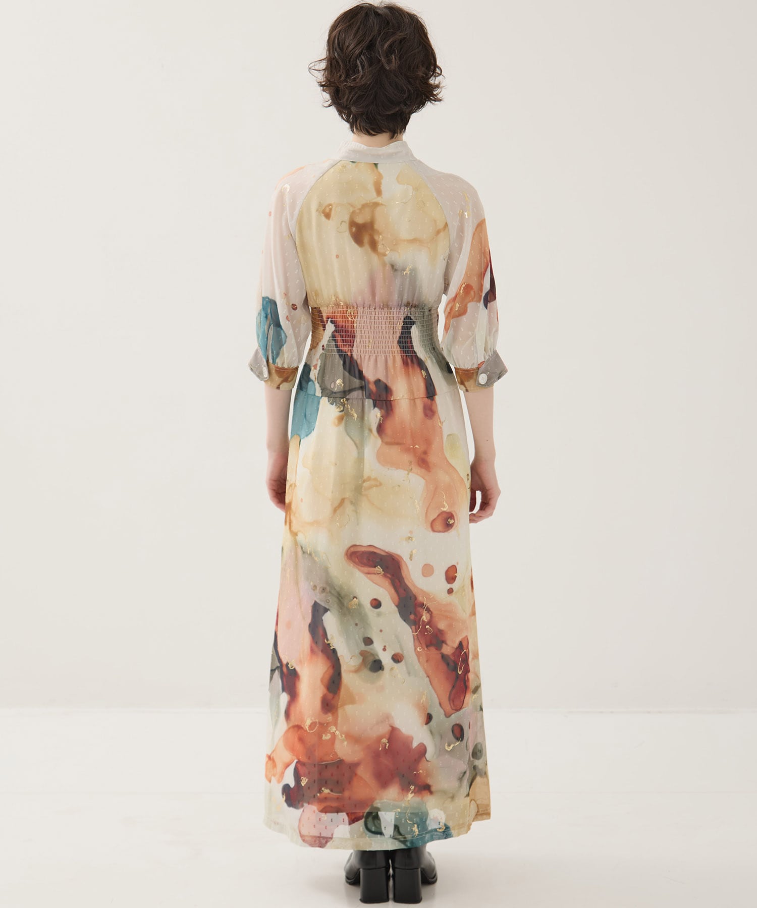 EX. Art Organdy Dress AMERI