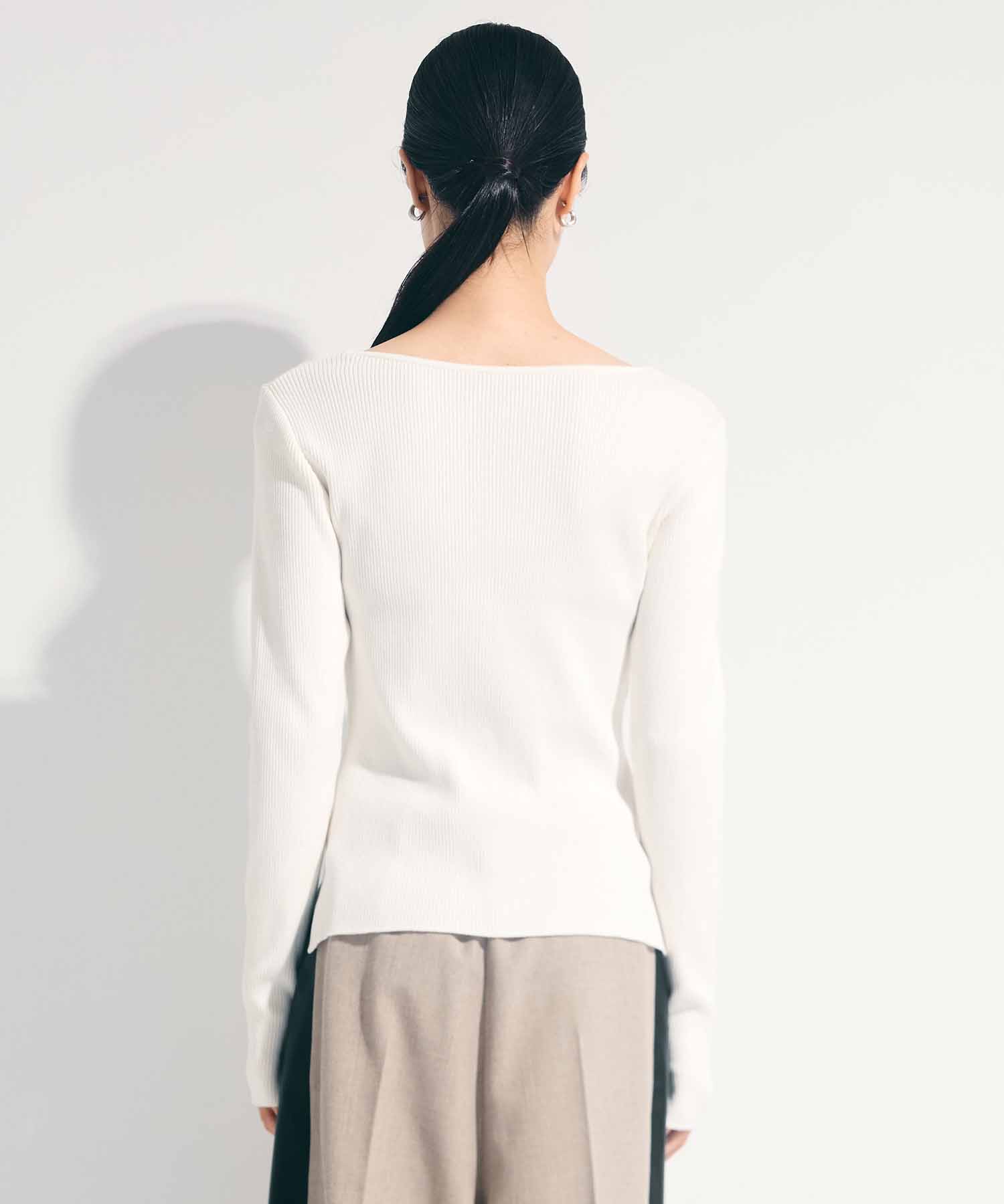 SQUARE RIB KNIT STUDIOUS