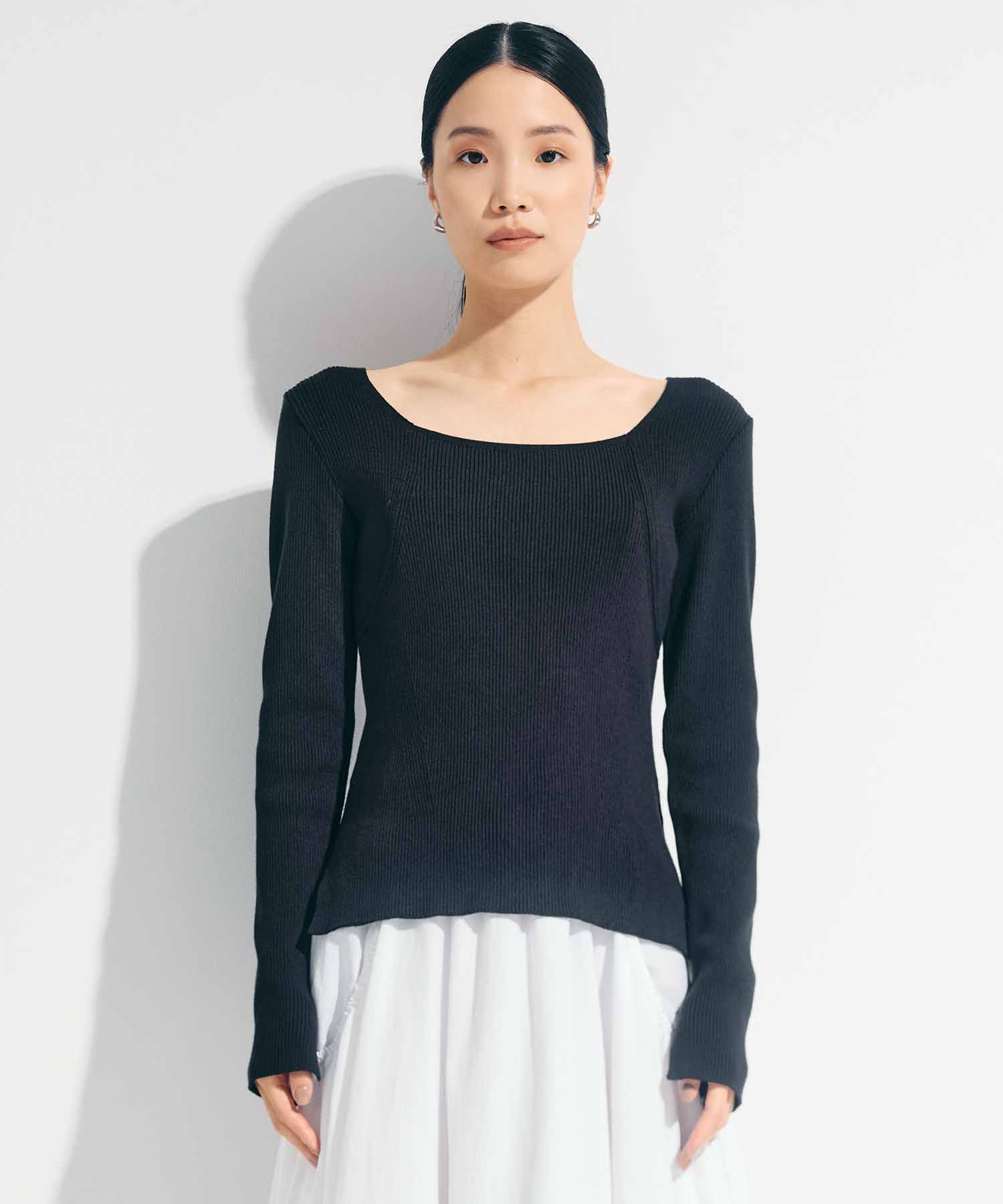 SQUARE RIB KNIT STUDIOUS