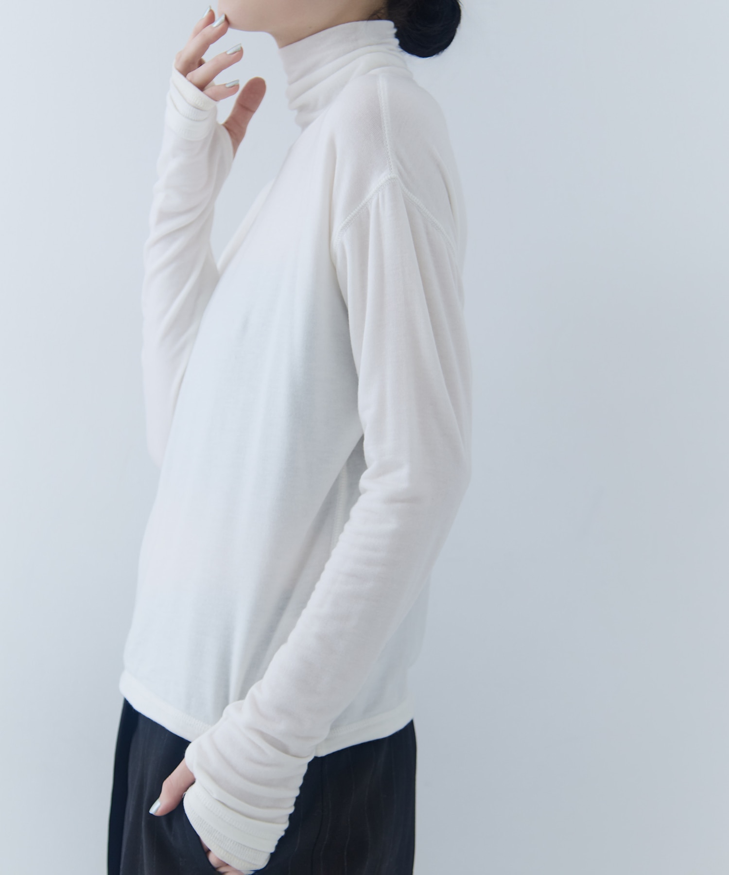 Cashmere Silk Loose Fit Top STUDIOUS