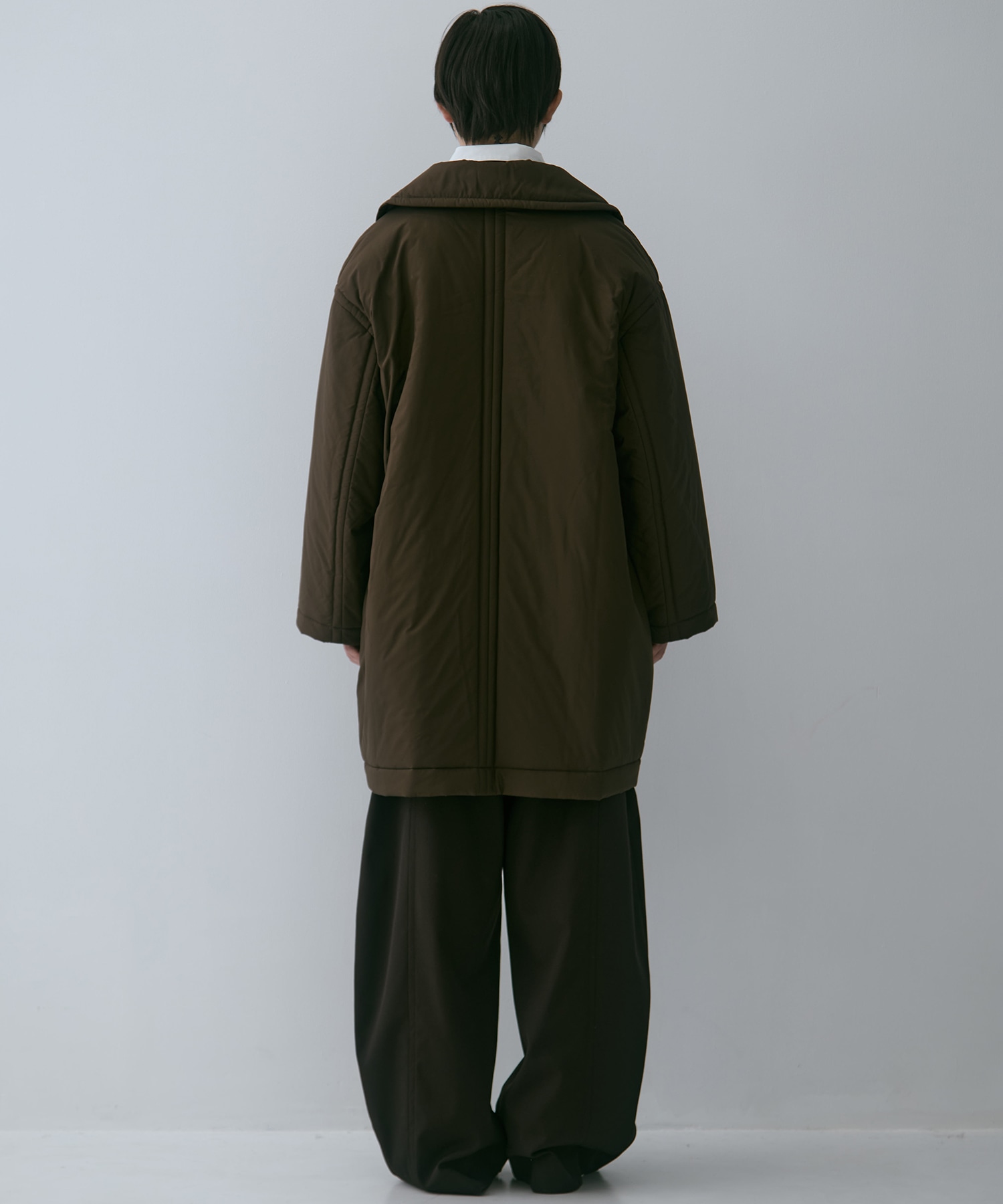 PADDED BUTTON COAT STUDIOUS