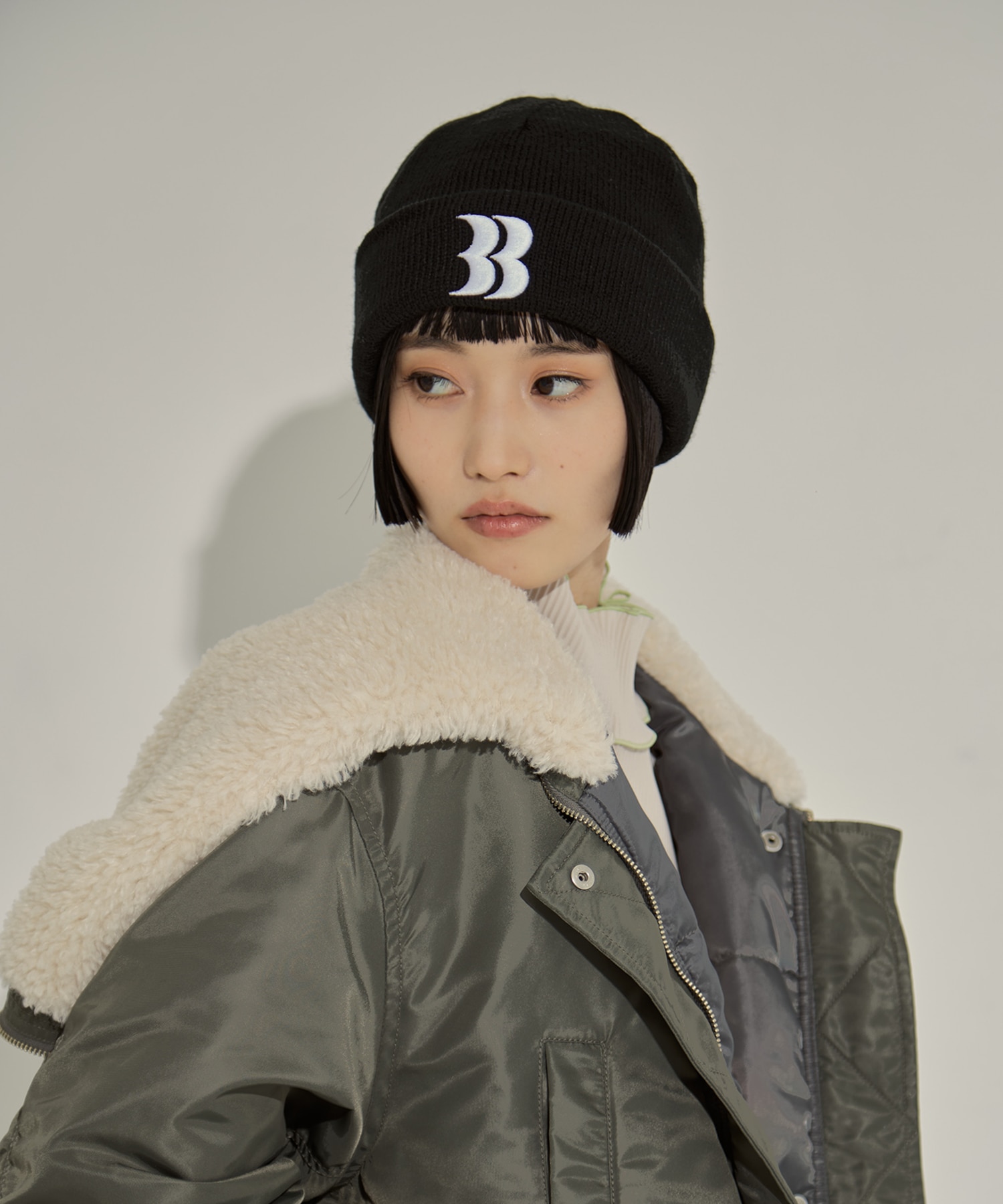 Removable Bear Ear Beanie BASICKS
