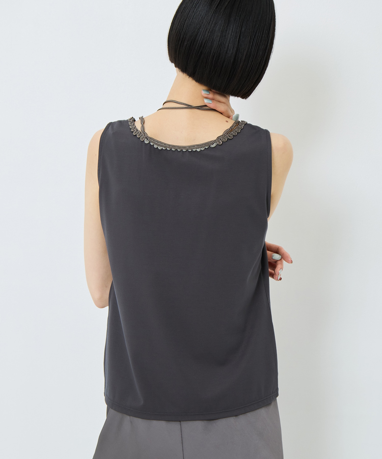 別注embroiddered tops MURRAL