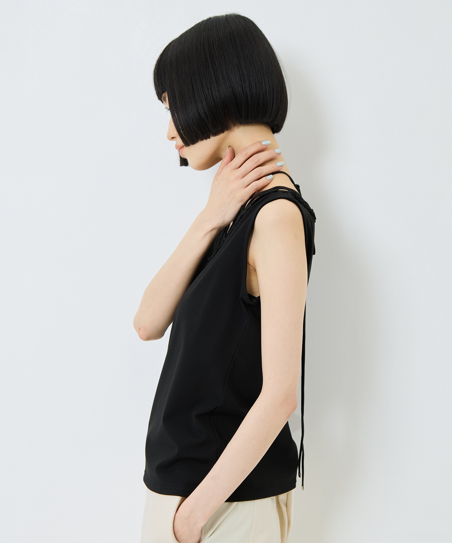 別注embroiddered tops MURRAL