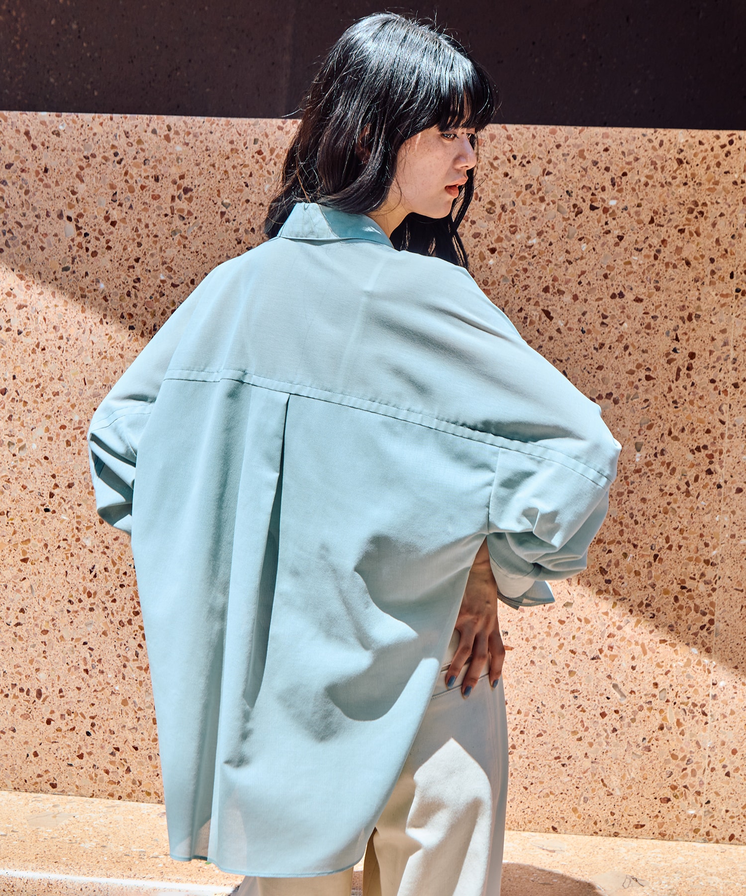 Matte Sheer Over Shirt STUDIOUS