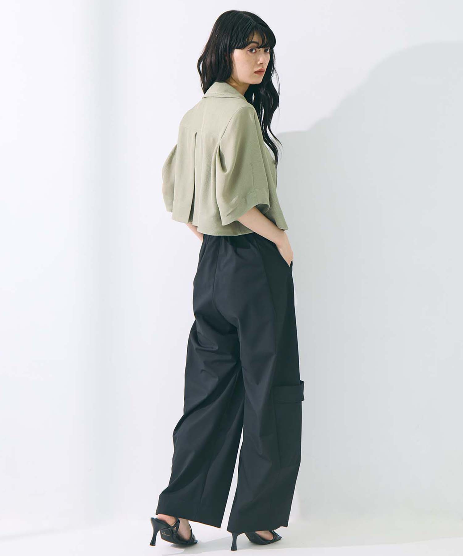 Washable Mesh Shirt Blouson STUDIOUS
