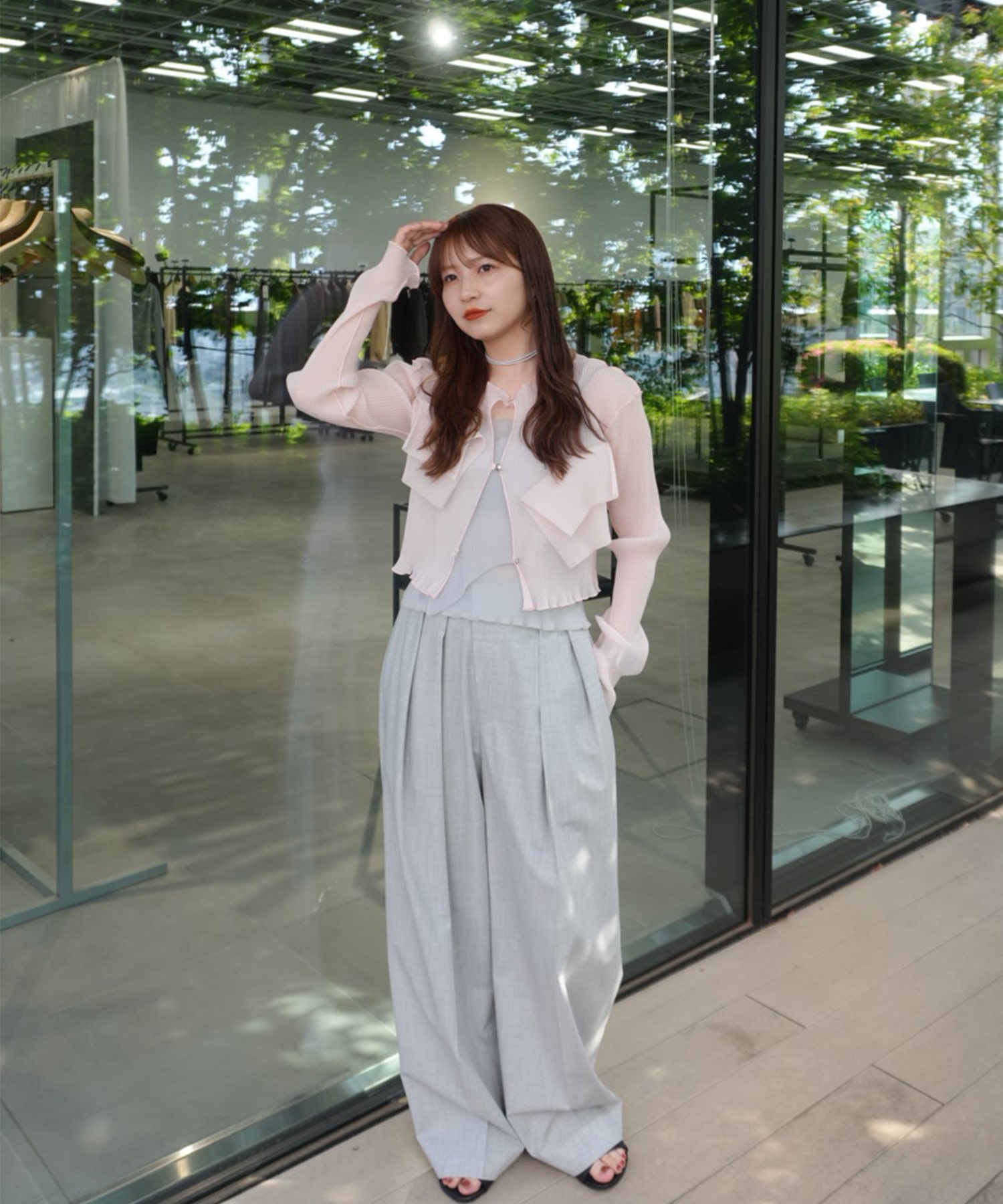 別注 SHEER CAMISOLE kotohayokozawa