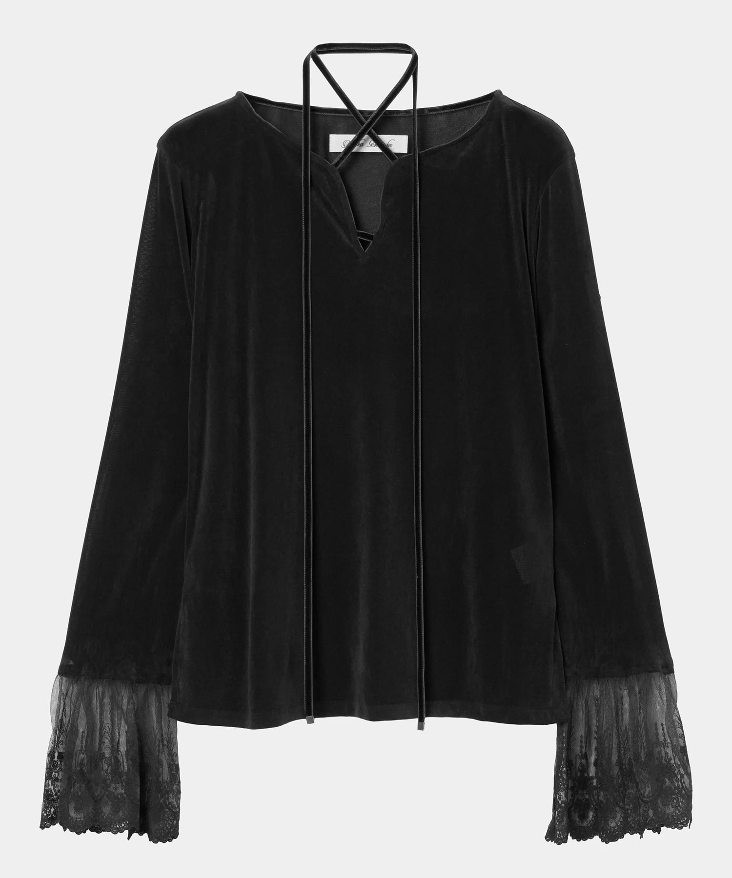 flocky tulle pullover tanakadaisuke