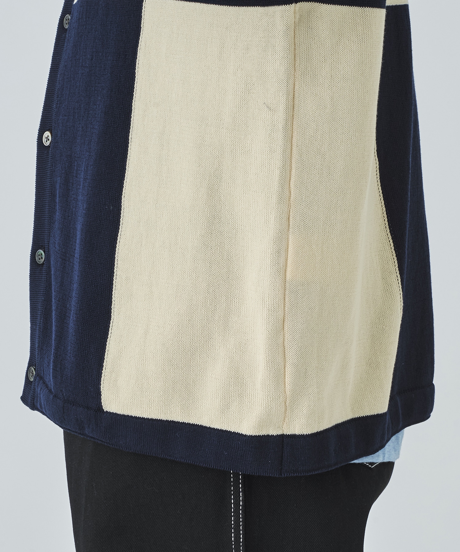 ALL BLUES BUTTON UP SWEATER Name.