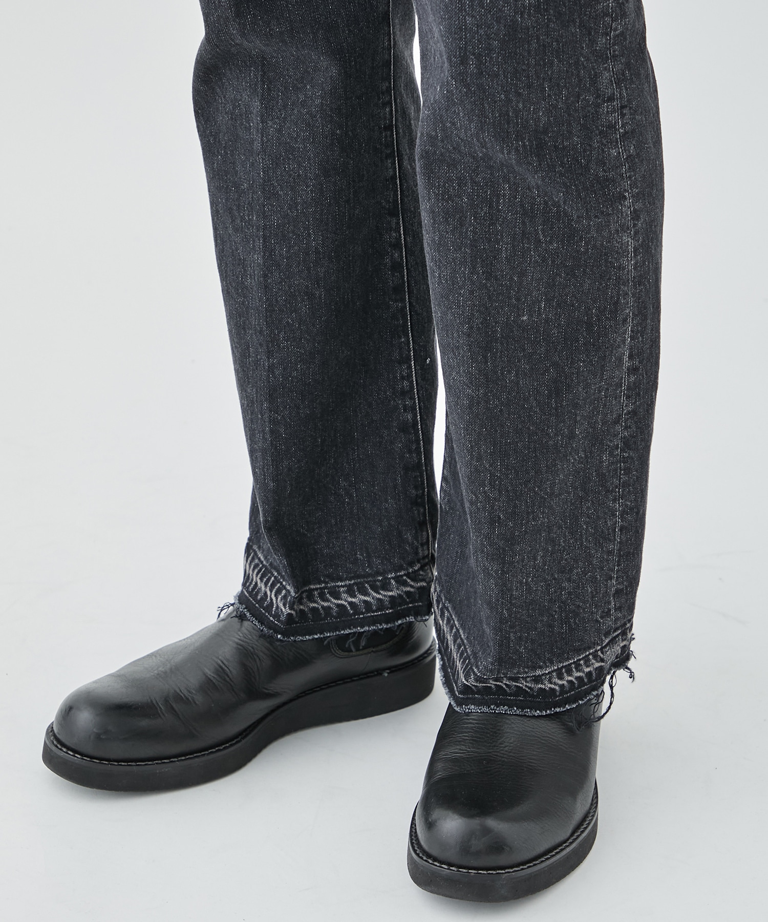 USED FLARE DENIM PANTS JieDa