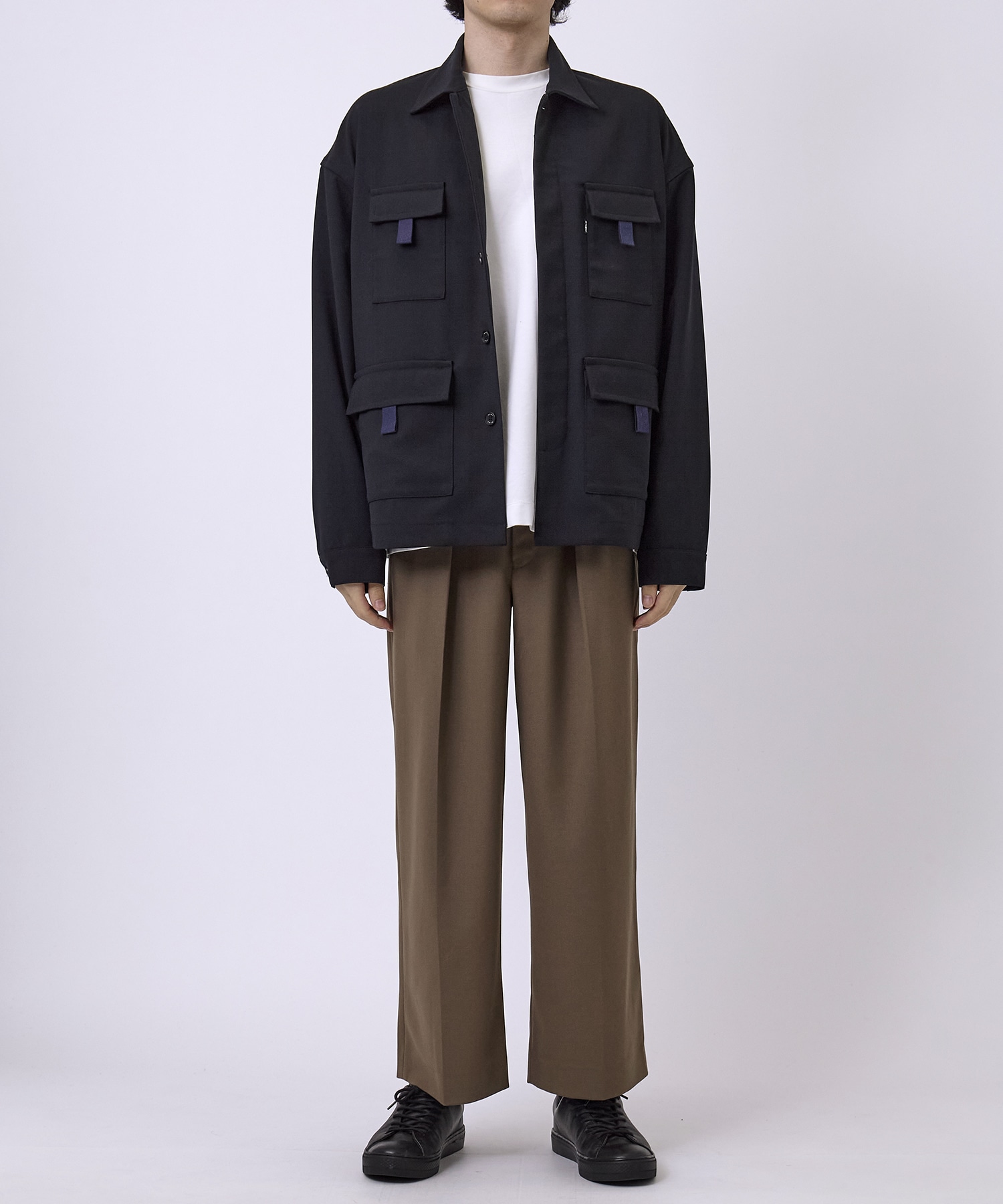 VINTAGE WOOL BDU SHIRT JACKET Name.