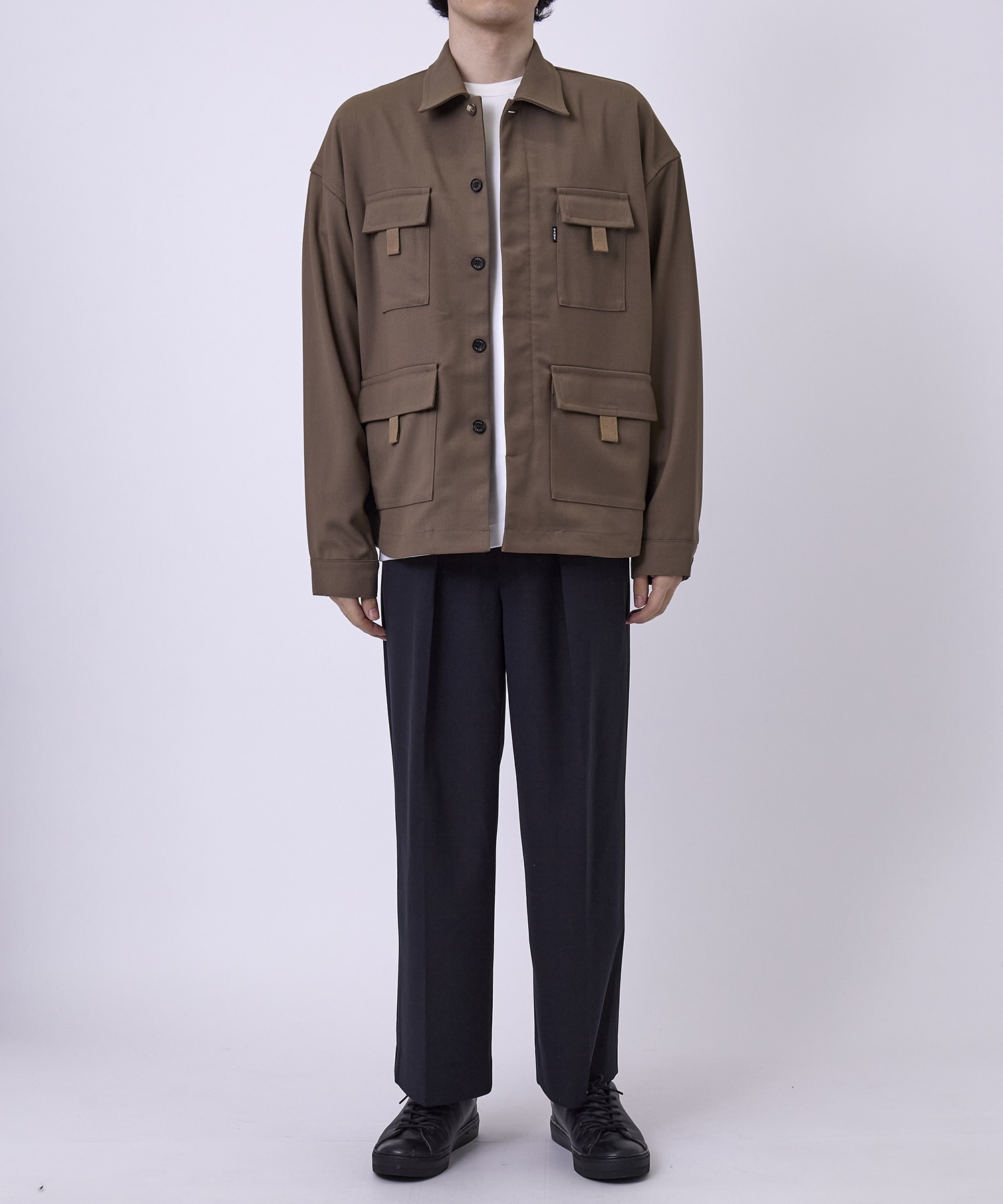 VINTAGE WOOL BDU SHIRT JACKET Name.