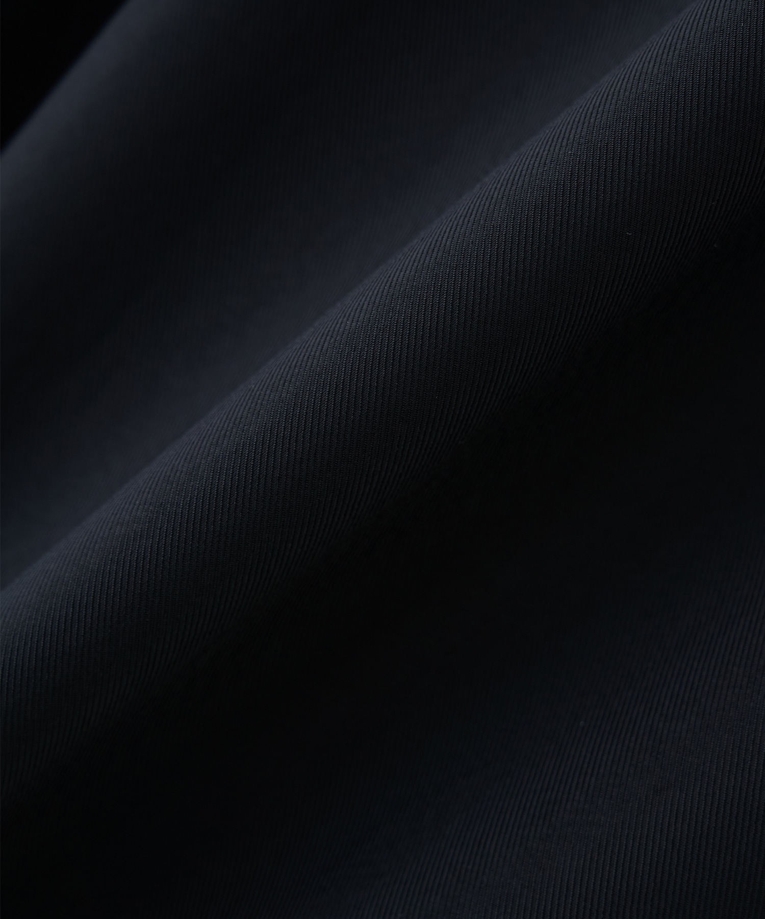 Silky Twill Simple Modern Rib Neck Pullover CULLNI