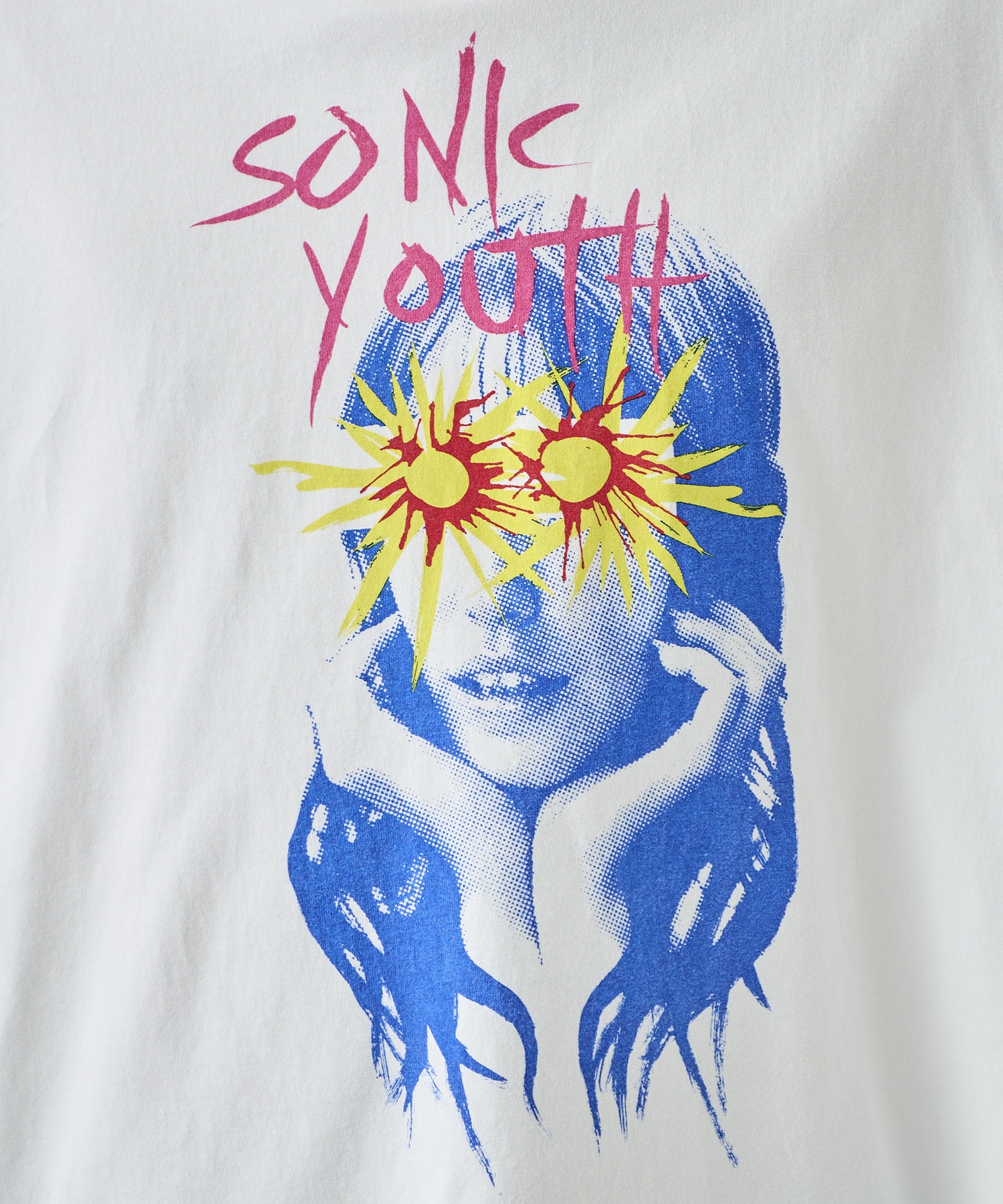 Sunburst Print Tee WIDE blurhms