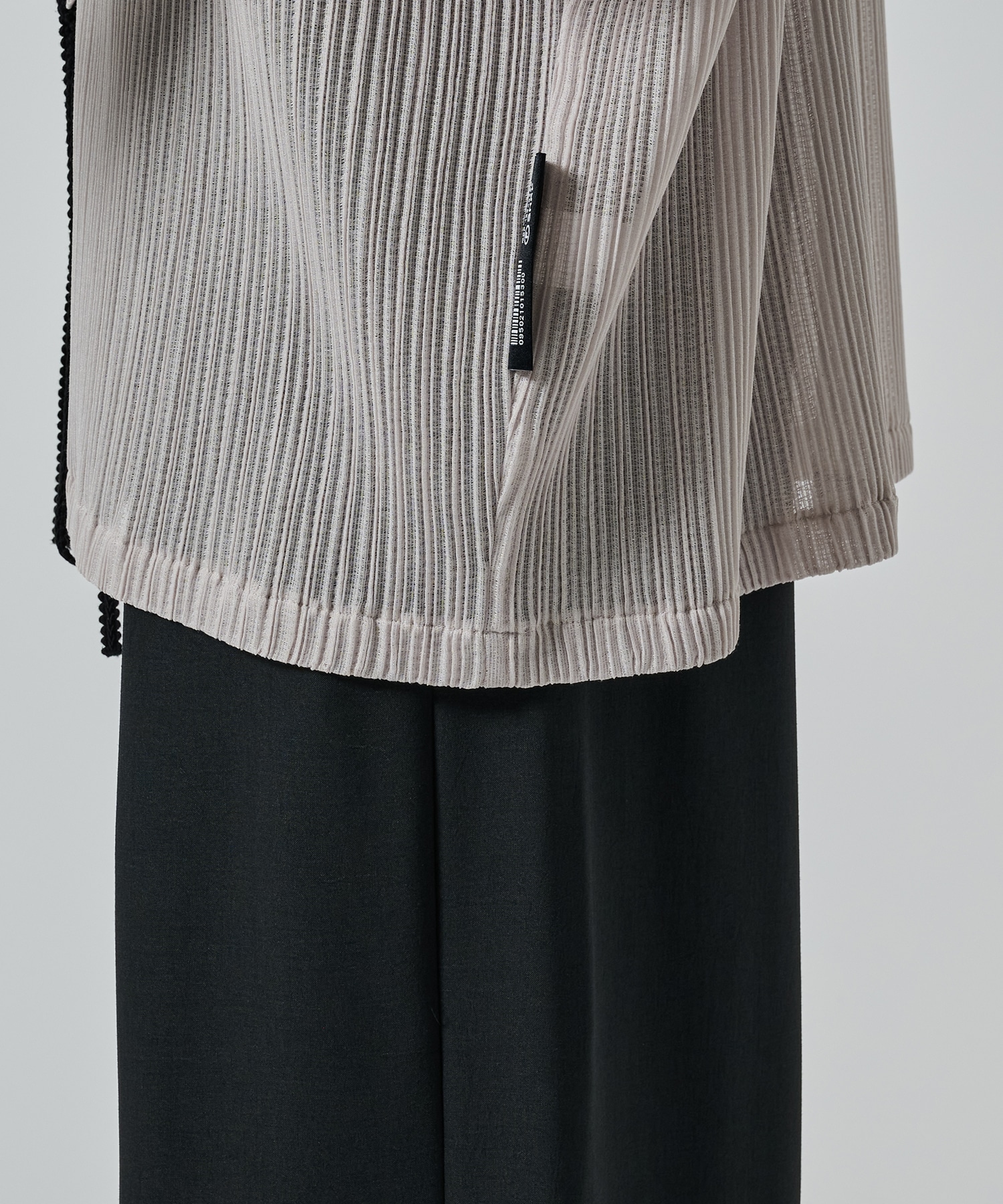 PLEATS SHEER SHIRTS SHAREEF