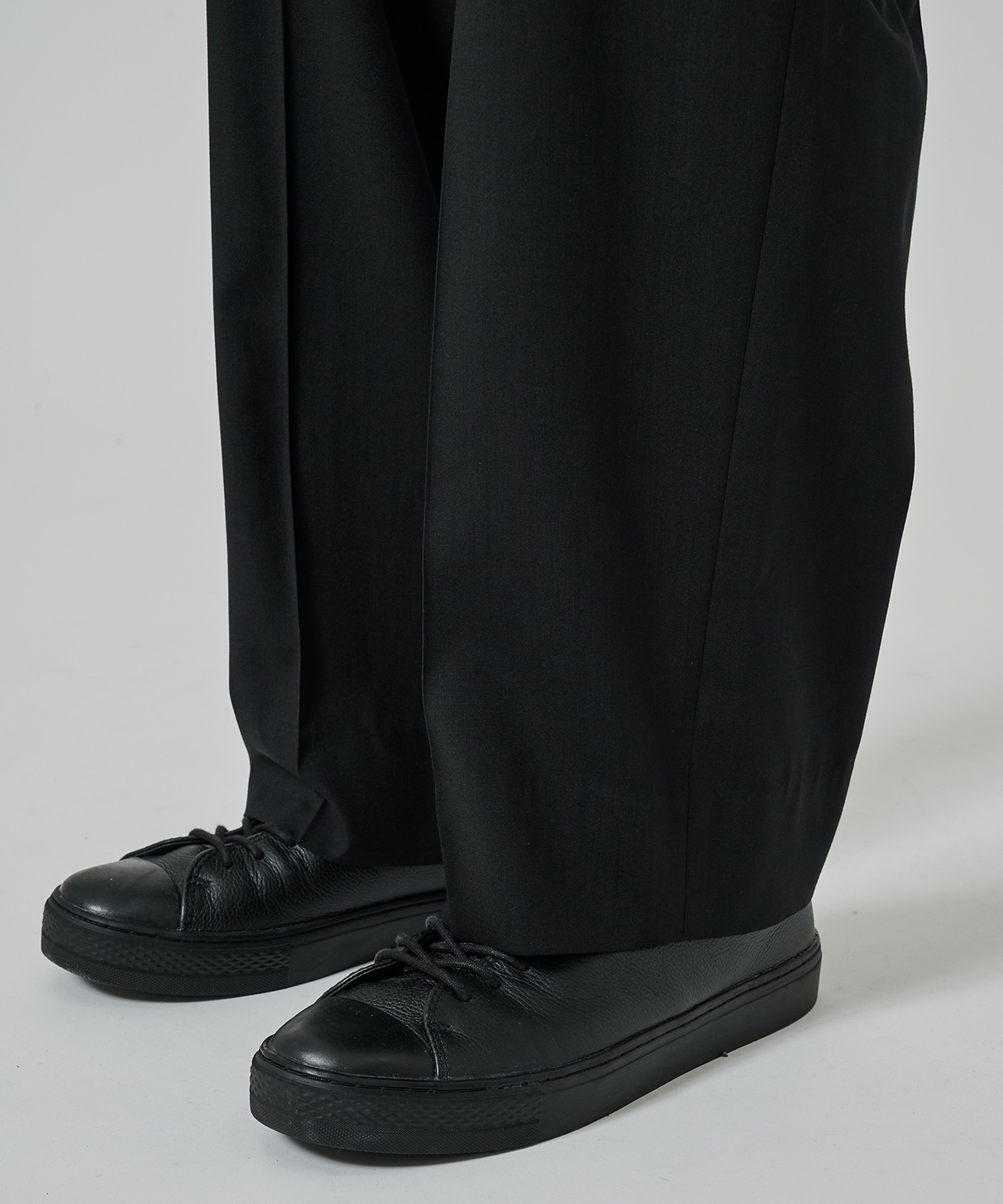 【涼しいウール】COOL WOOL WIDE SLACKS STUDIOUS