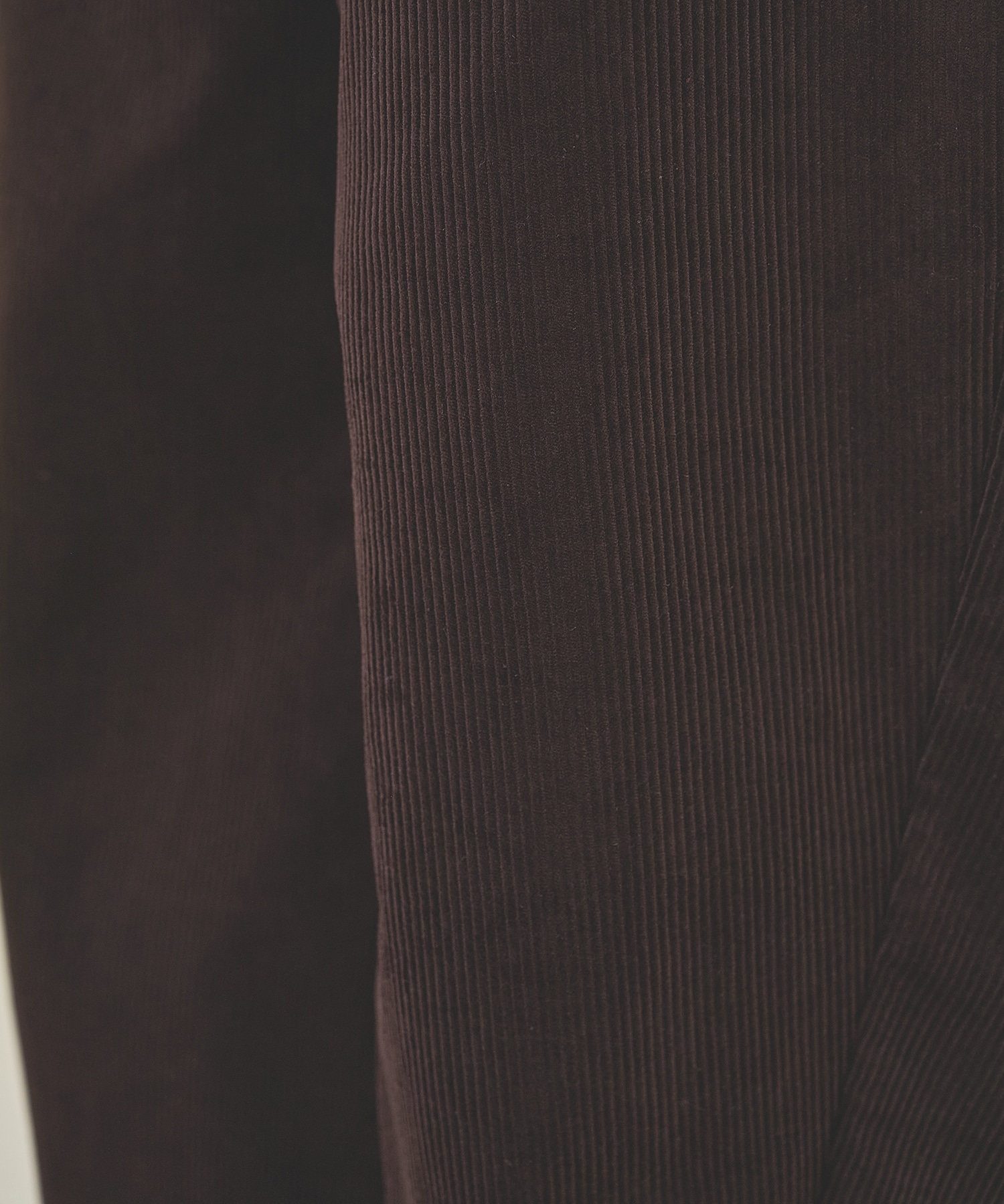 CORDUROY WIDE PANTS STUDIOUS