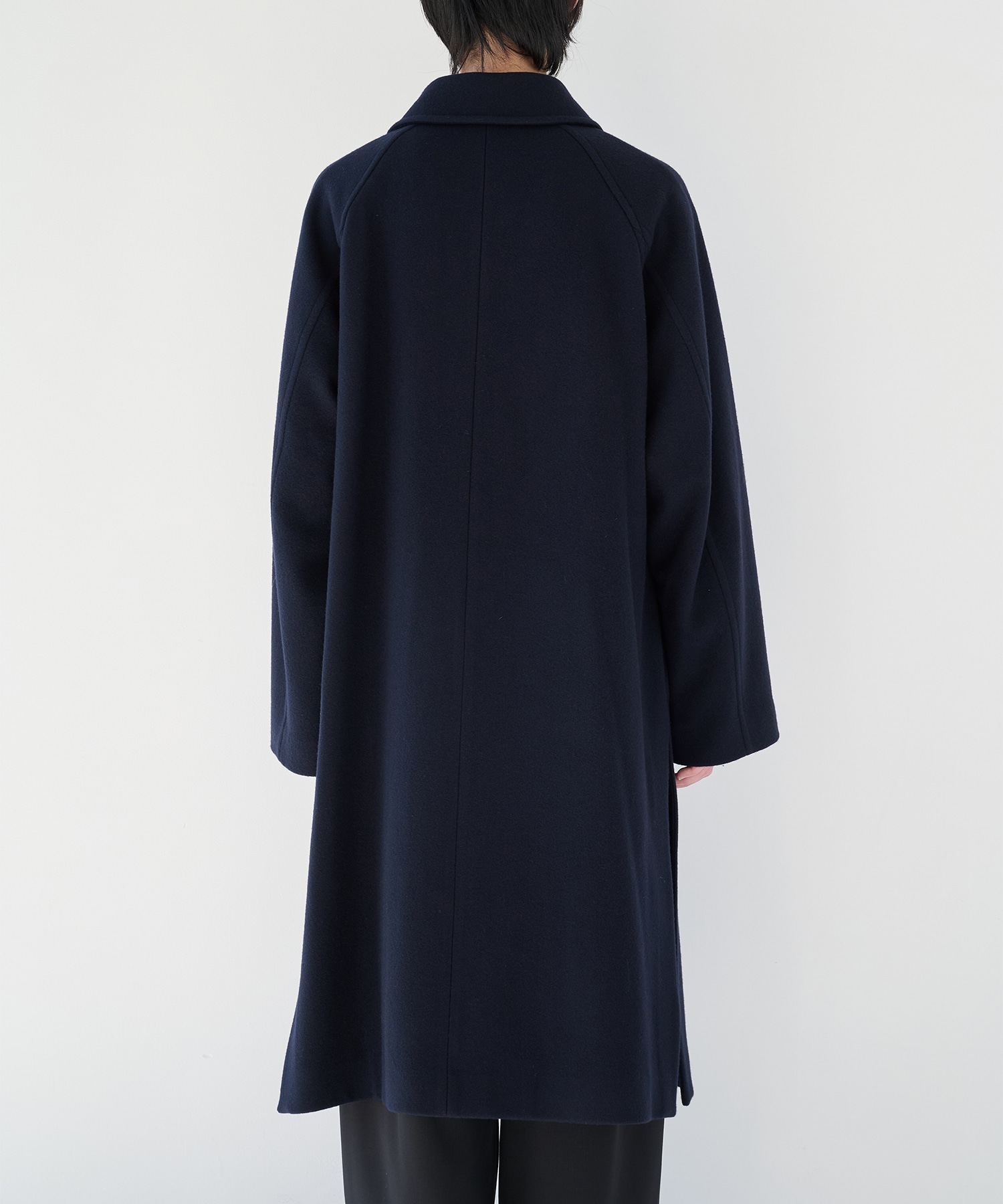別注 Soutien Collar Tie Locken coat CULLNI
