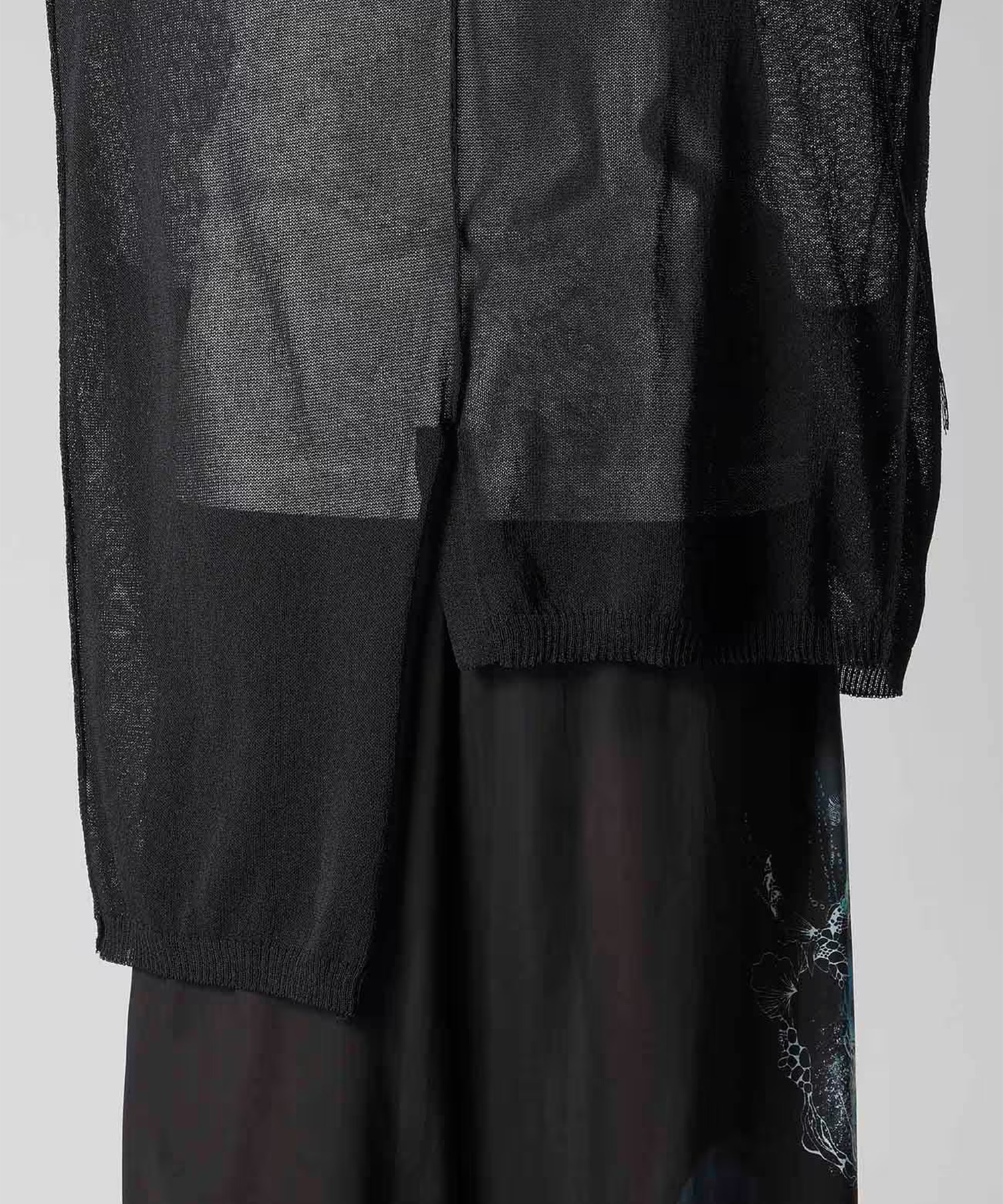 HK-K82-988 EMBROIDERY HOODED CD Yohji Yamamoto