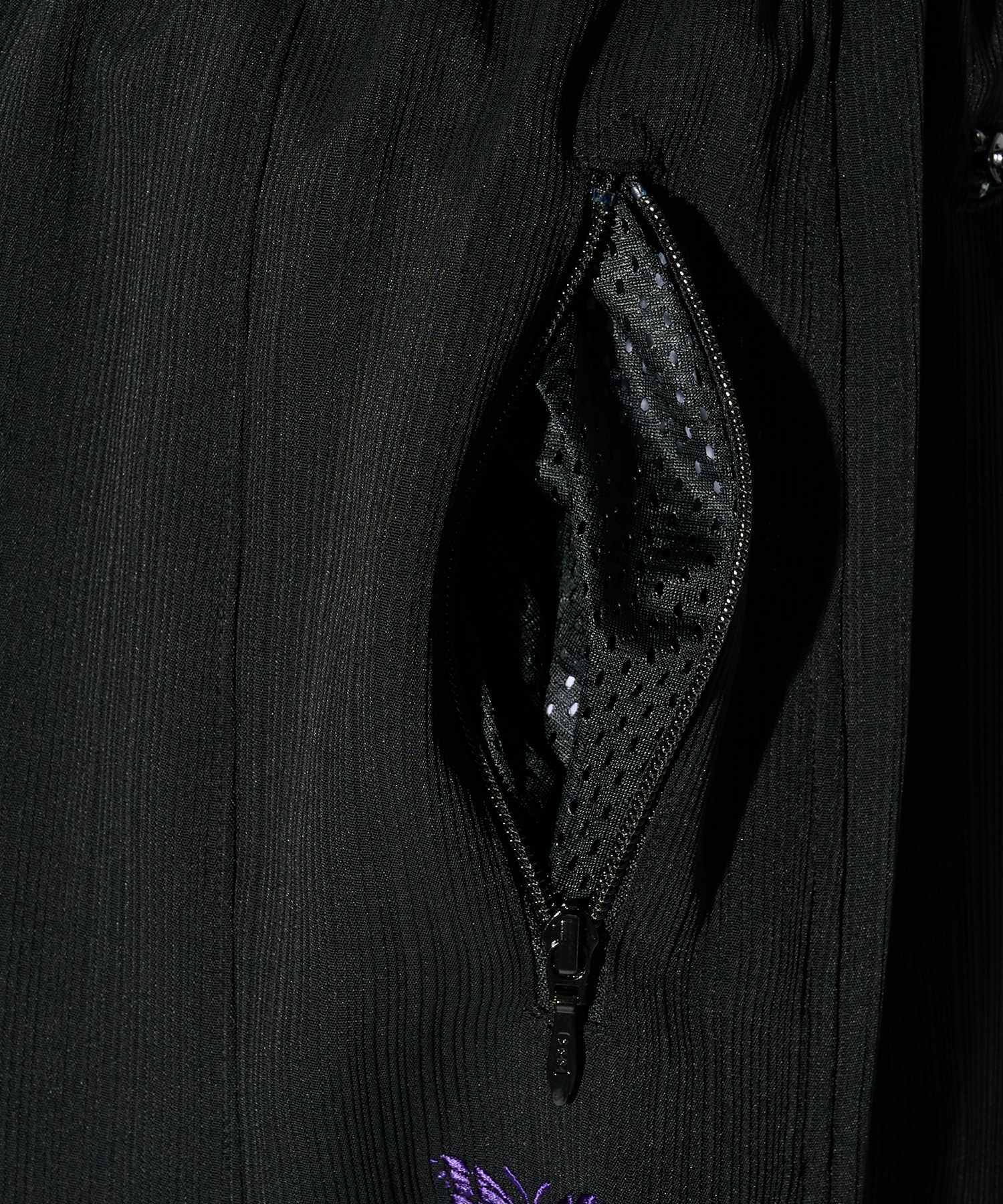 別注 Papillon Emb. H.D. Pant - Art Pique Pleats NEEDLES