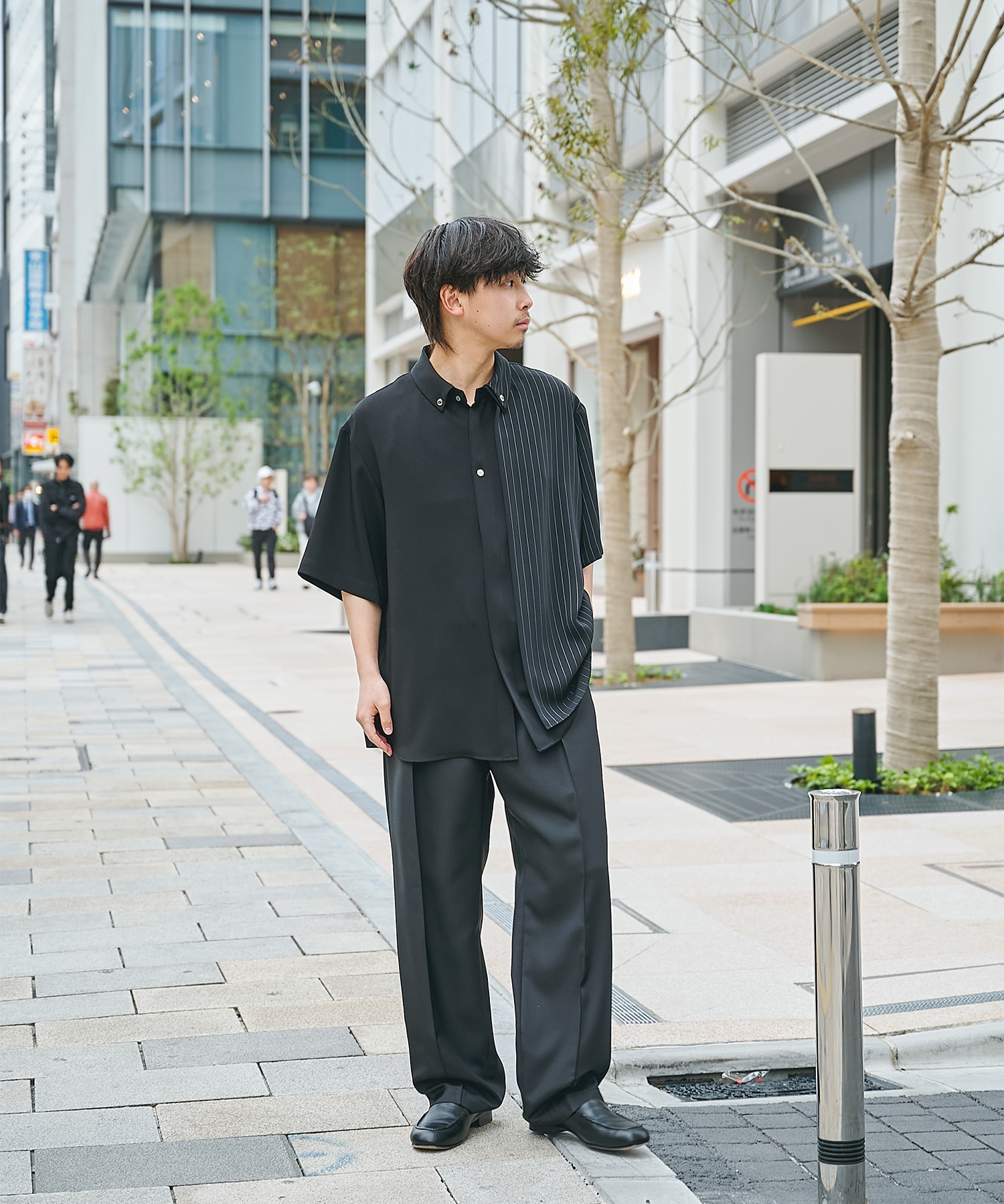 別注 Gabardine Pin Tuck Pant CULLNI