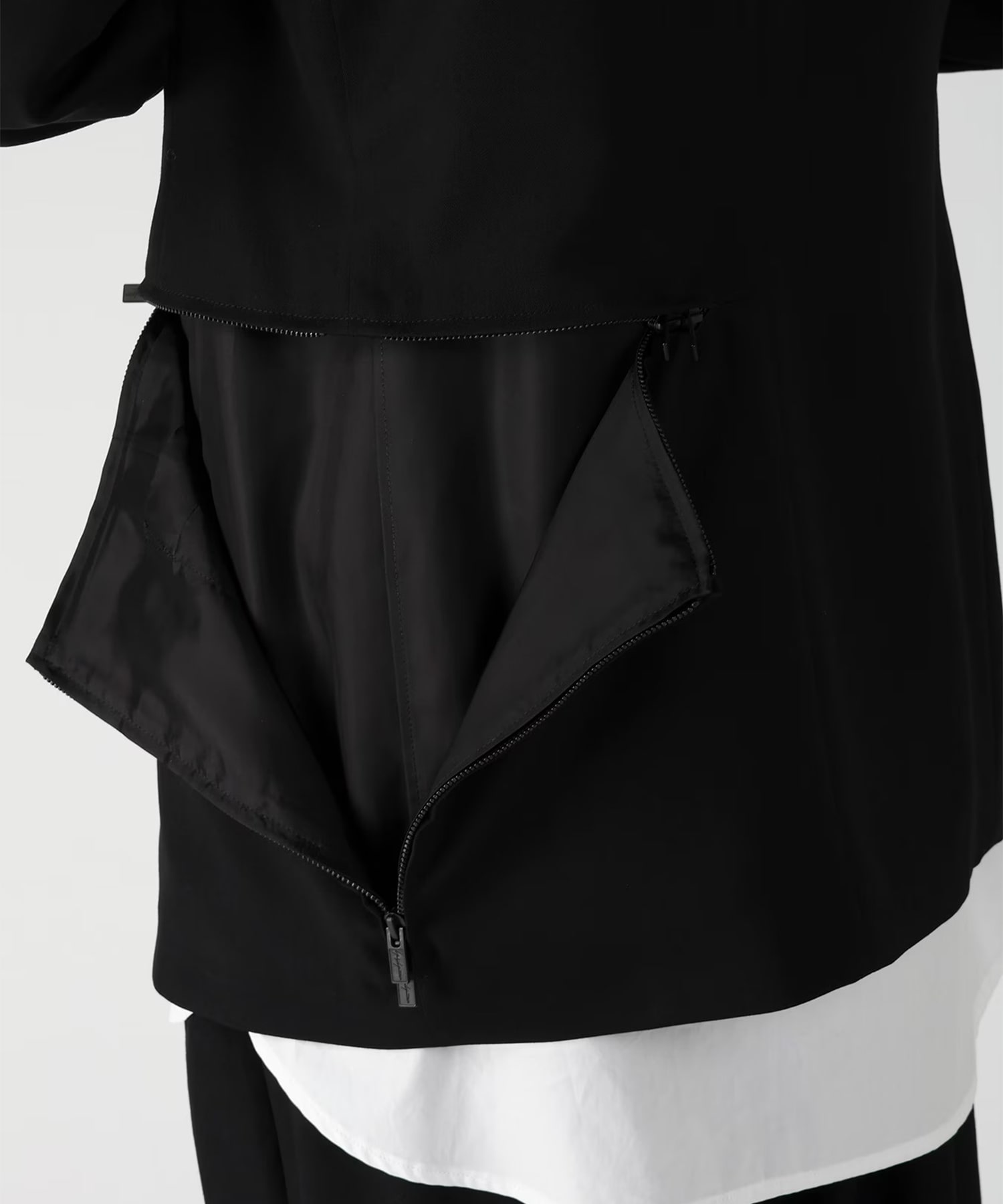 NOTCH GABARDINE JACKET Yohji Yamamoto