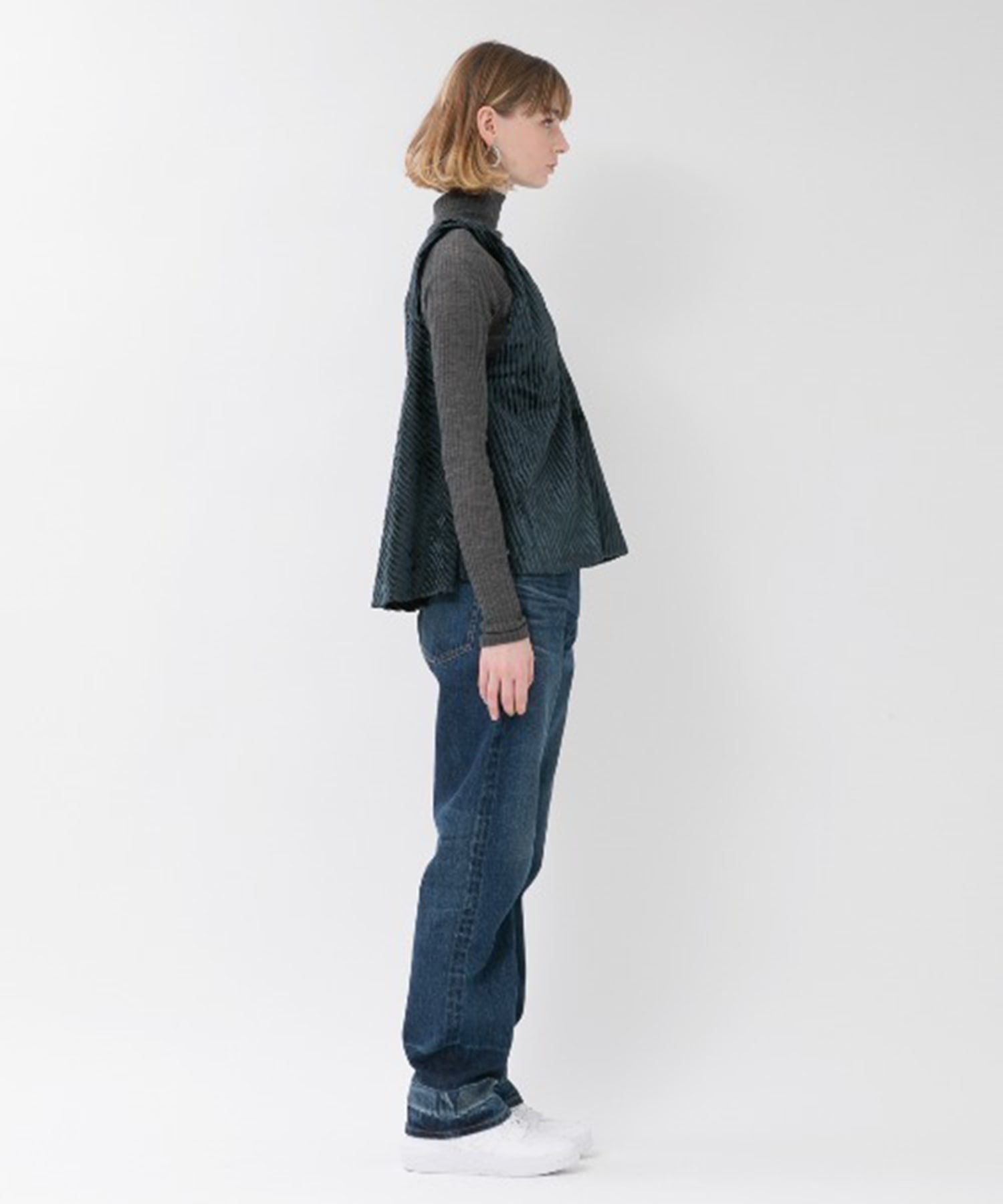 selvedge denim bleach straightpants beautiful people