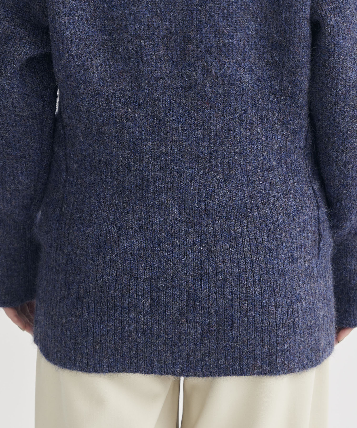 別注GRADIATION MOHAIR CARDIGAN WRAPINKNOT