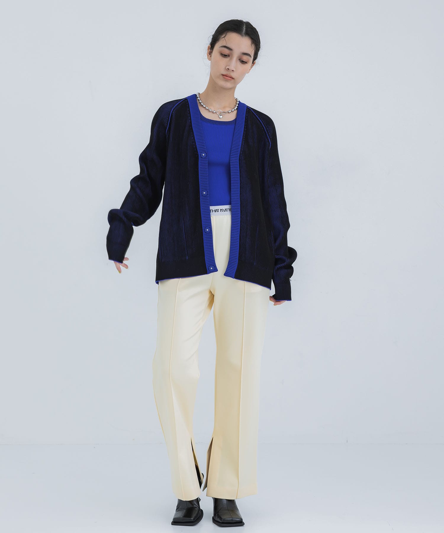 KASANE REVERSIBLE CARDIGAN LASTFRAME