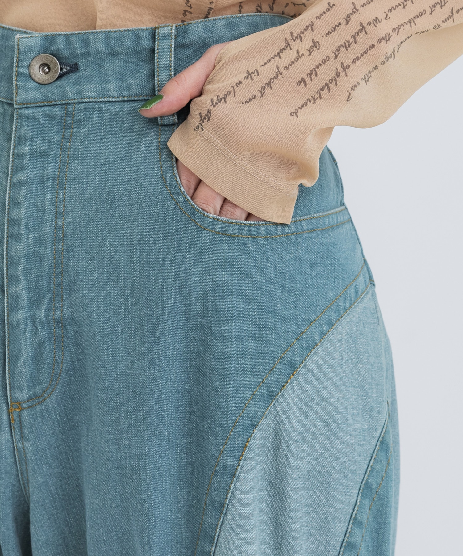 Bondage Denim Pants STUDIOUS