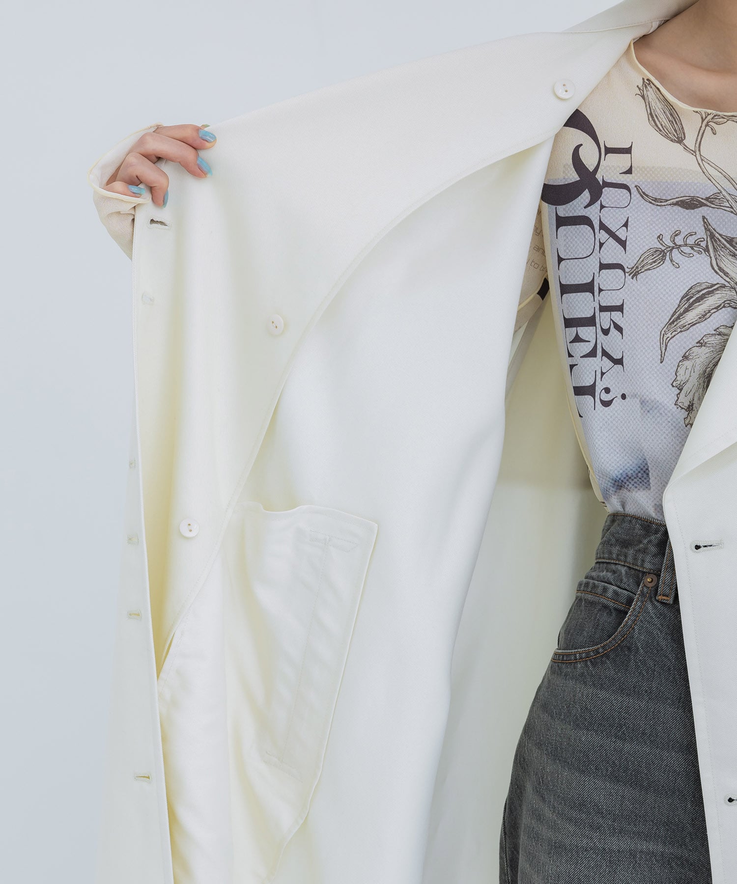 TRENCH MULTI WAY LONG VEST AMERI