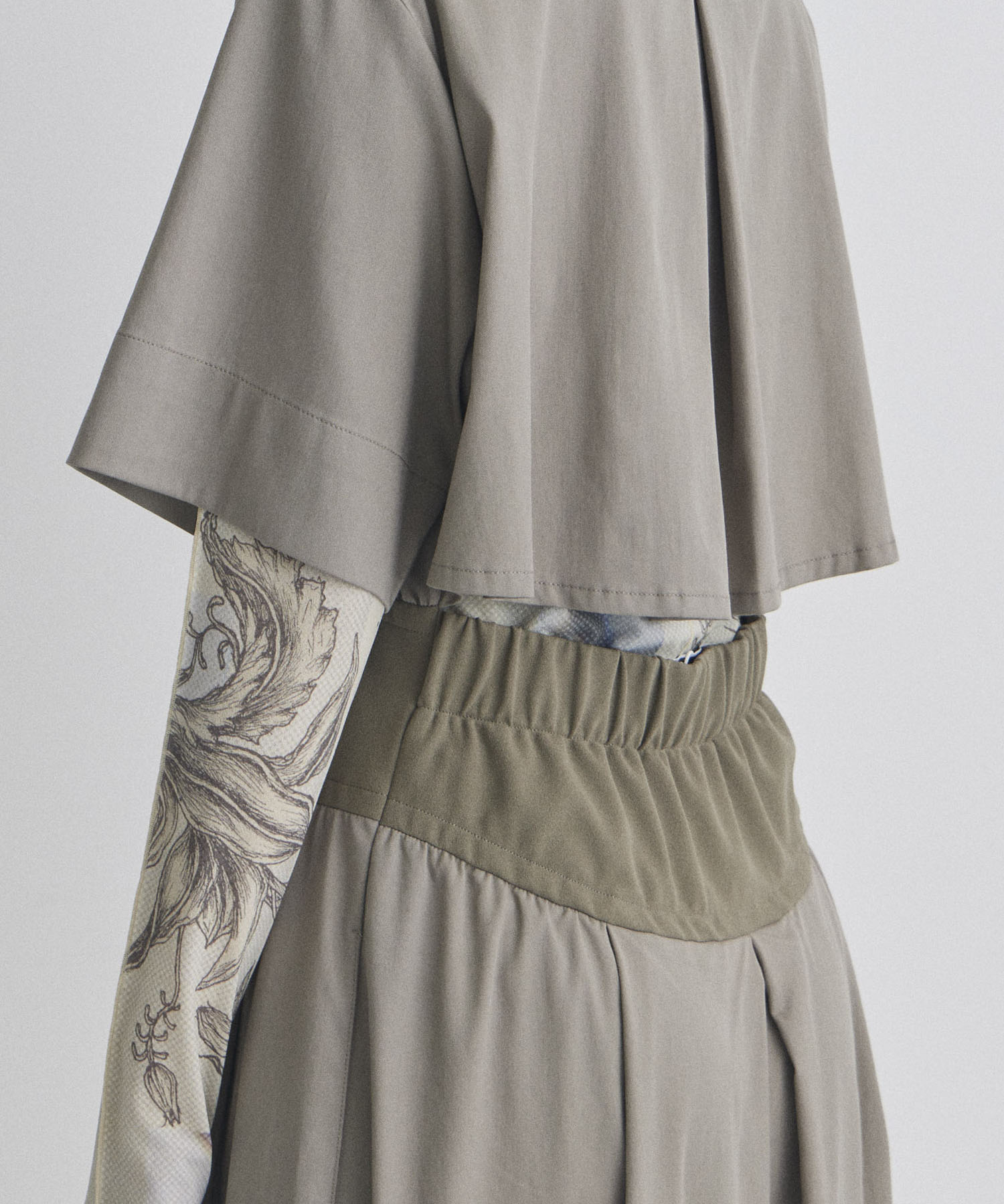 Corset Detail Shirt Dress STUDIOUS