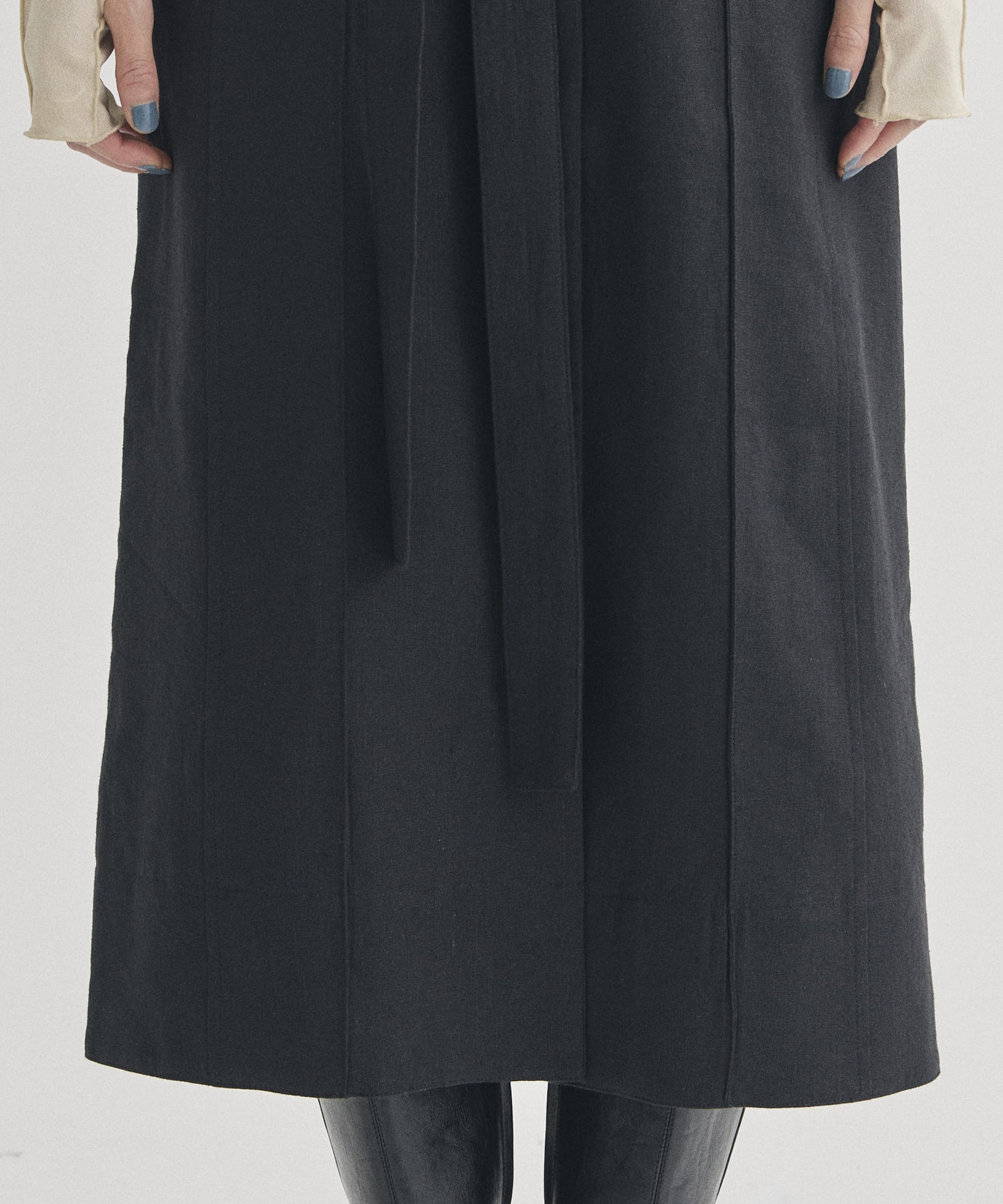 Tailored Linen Gilet Dress STUDIOUS
