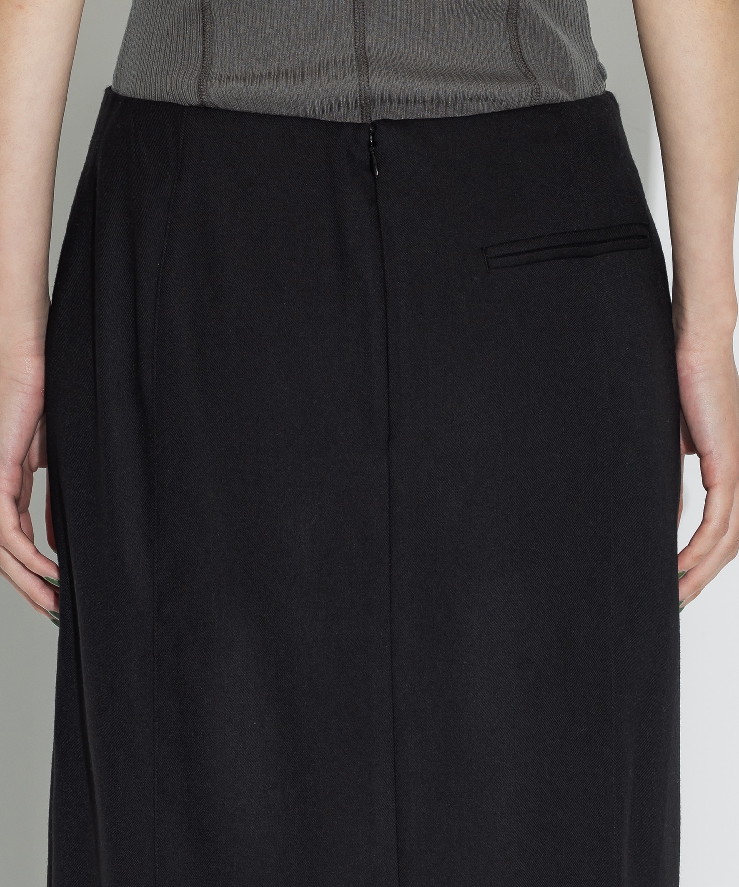 Side Vents Pencil Skirt 