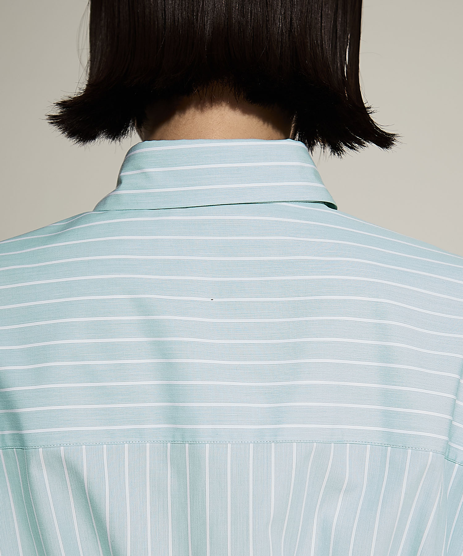 Double Belt Cropped Shirt UJOH
