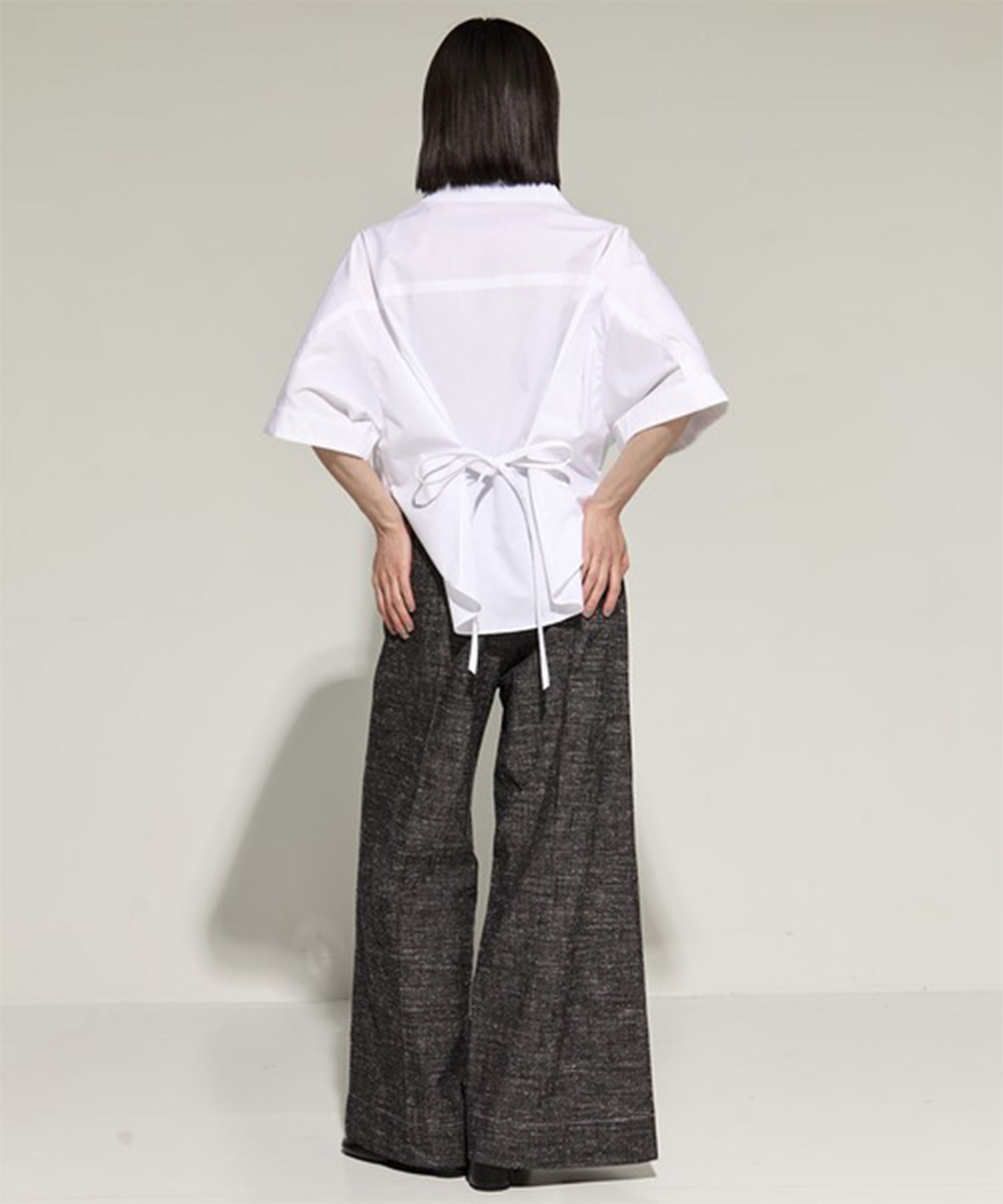 2way Collar Cotton Shirt STUDIOUS