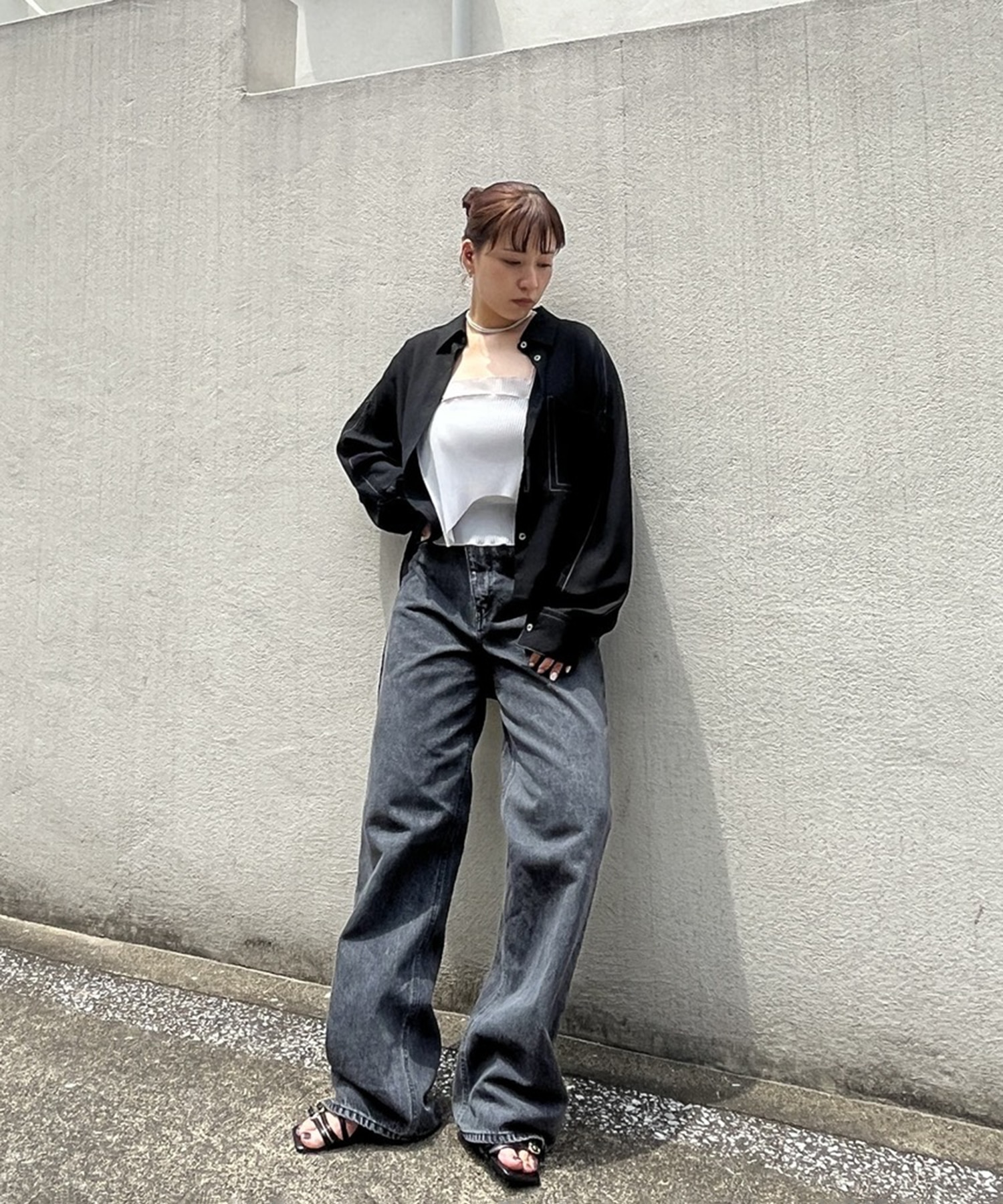 Matte Sheer Over Shirt STUDIOUS