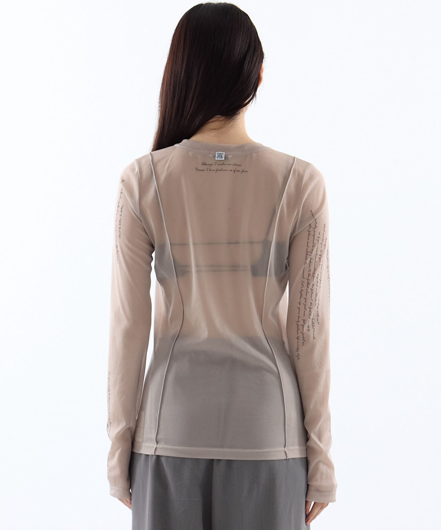 Tattoo Skin Mesh Top STUDIOUS