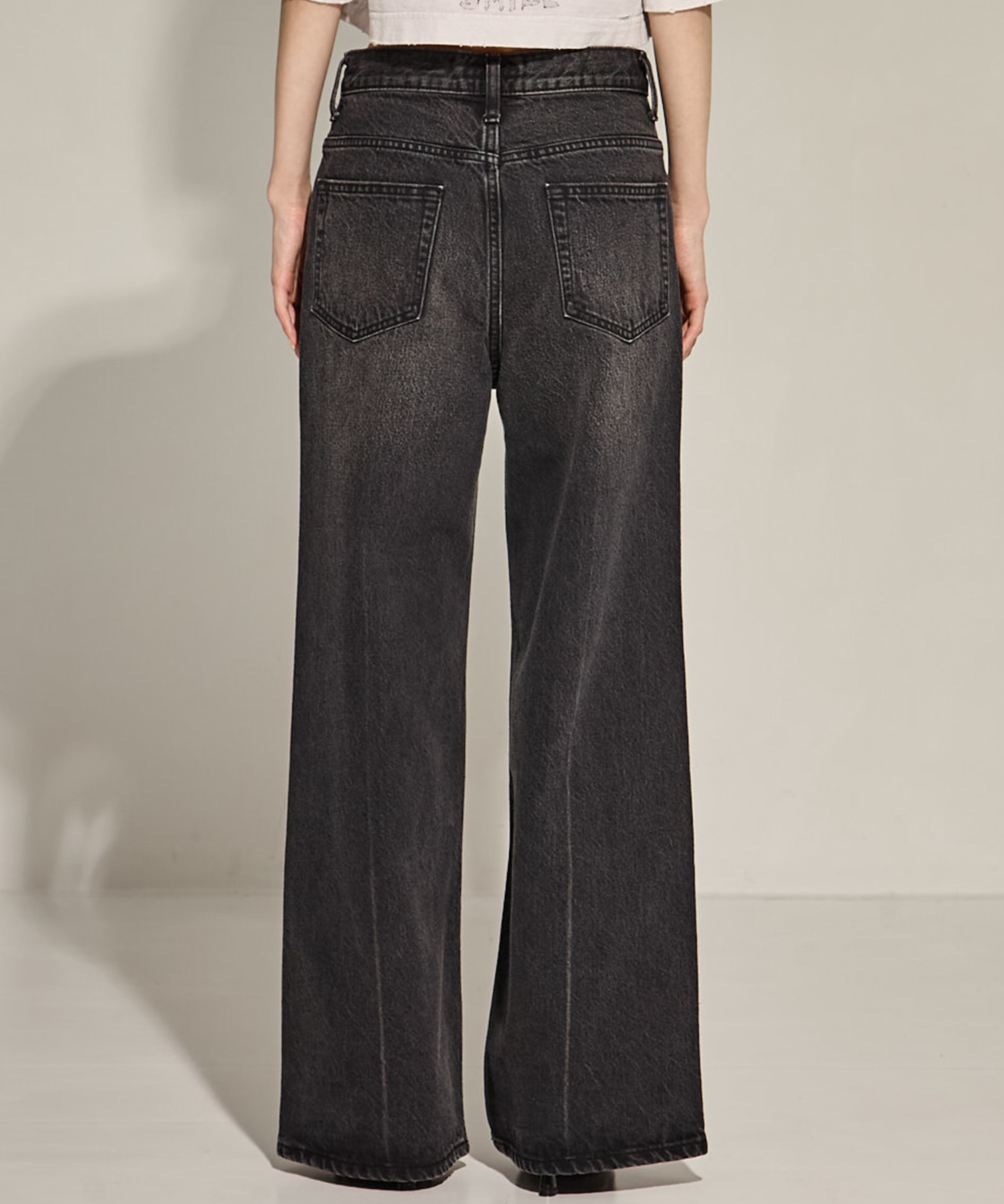 Semi Flare Dyed Jeans STUDIOUS