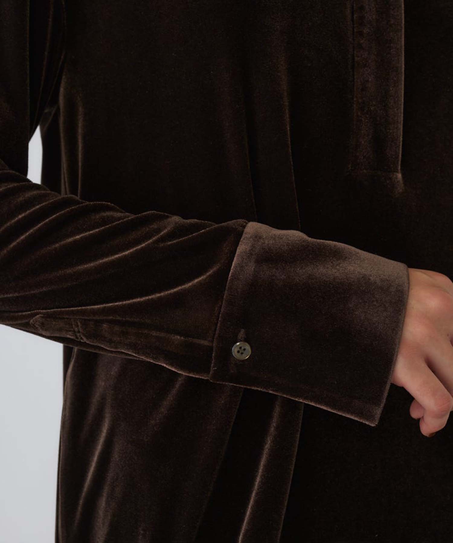 Velour shirt dress RIM.ARK