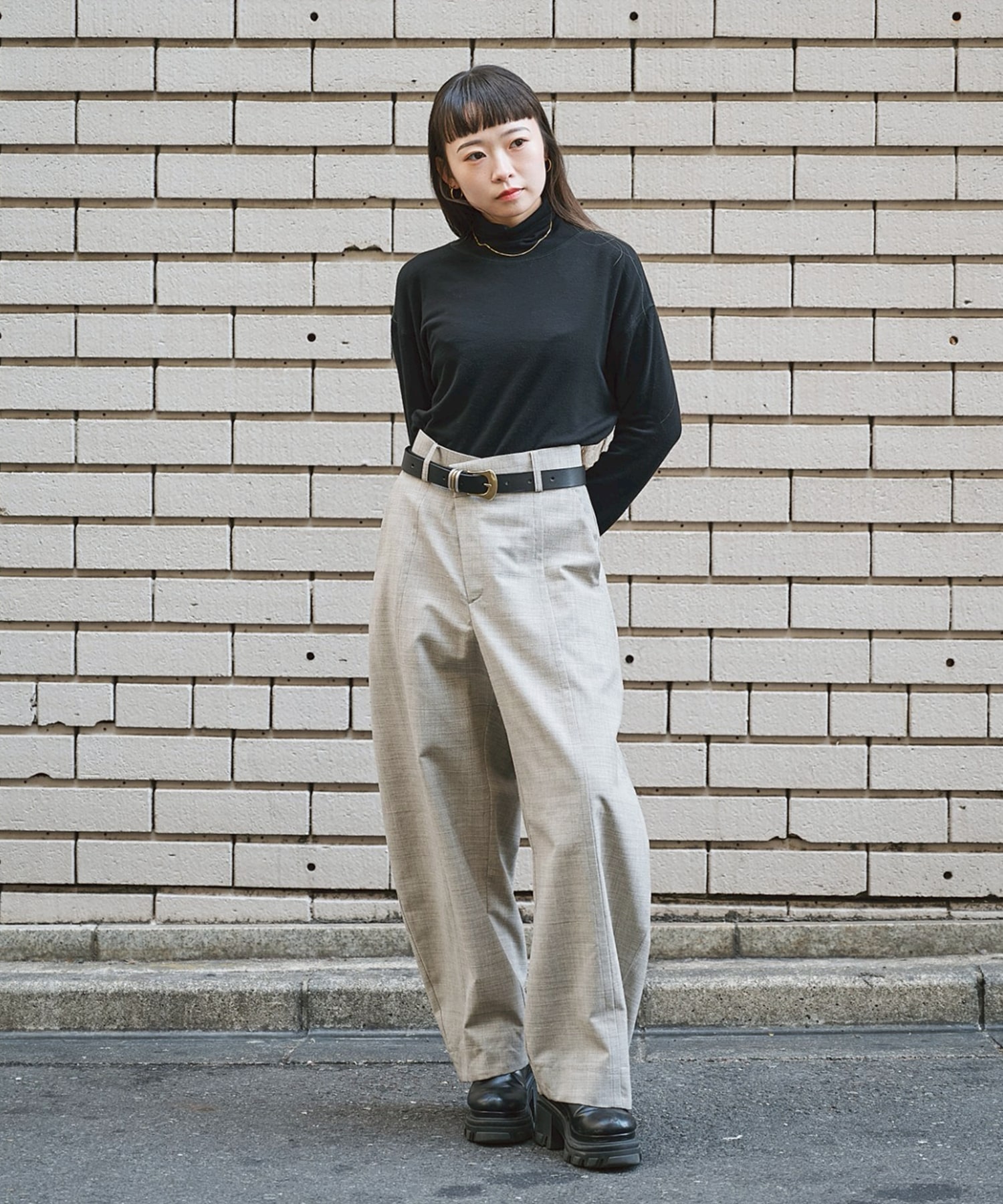 Cashmere Silk Loose Fit Top STUDIOUS