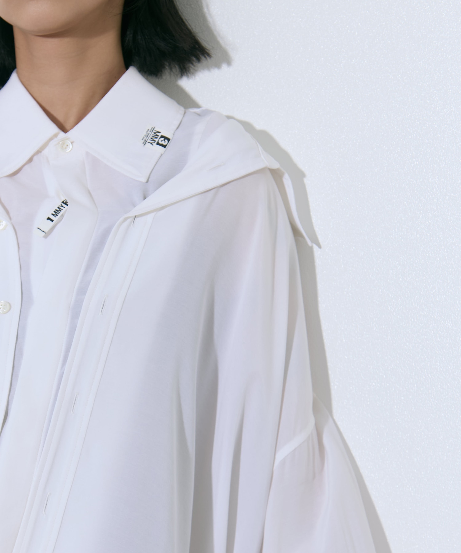 DOUBLE LAYERED SHIRTS Maison MIHARA YASUHIRO