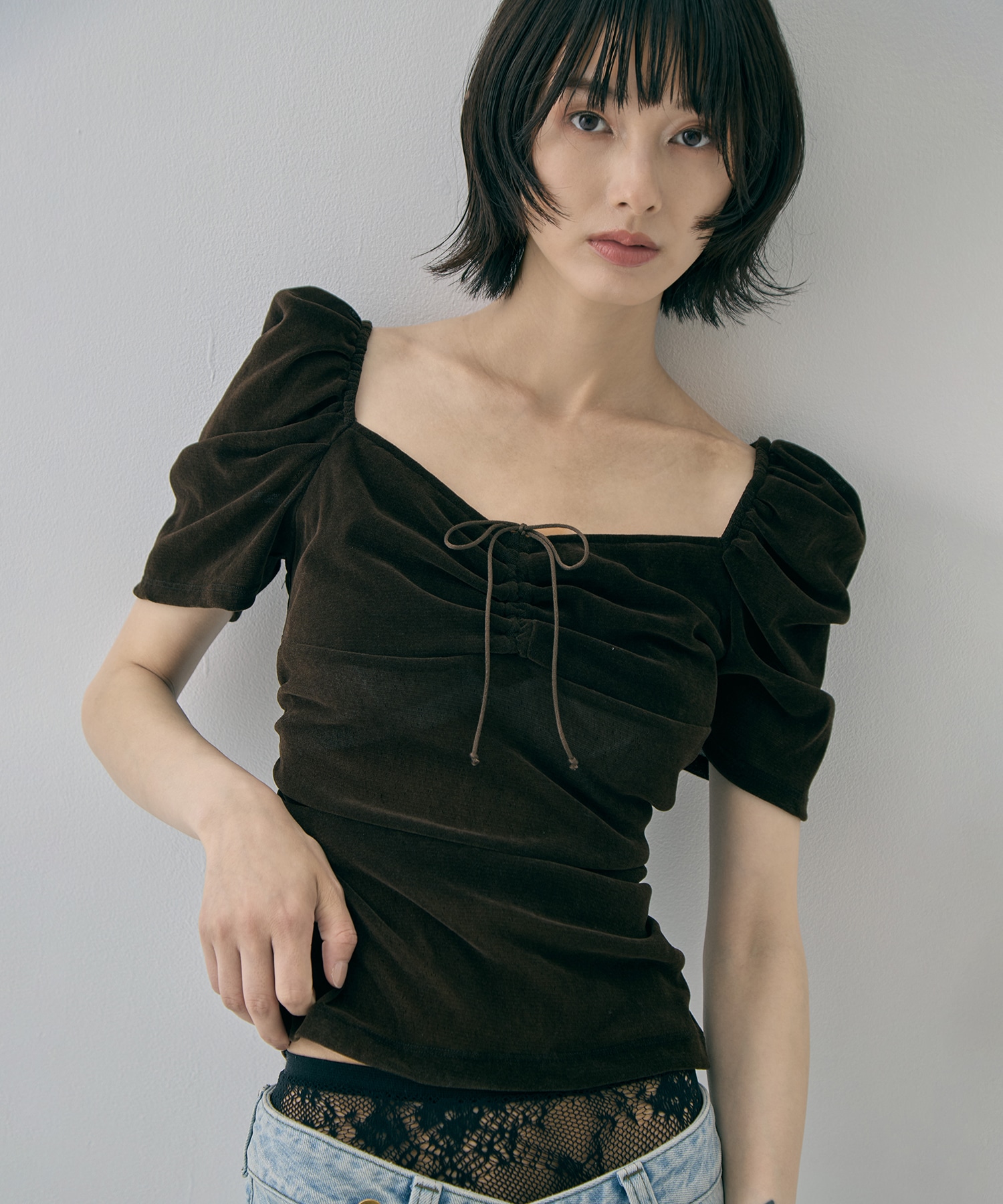 別注 VELOUR TEE FETICO