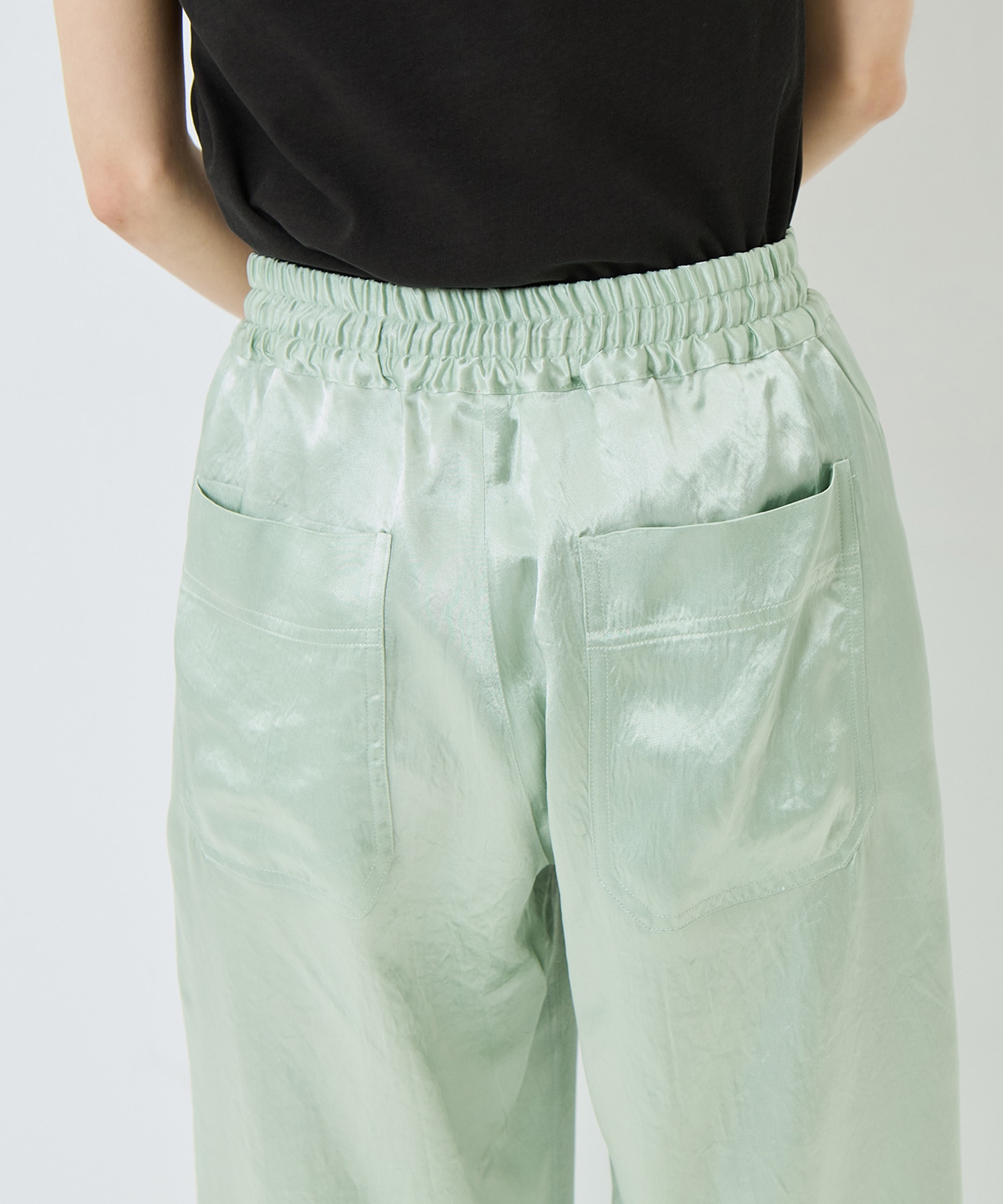 SATIN RELAX PANTS CINOH