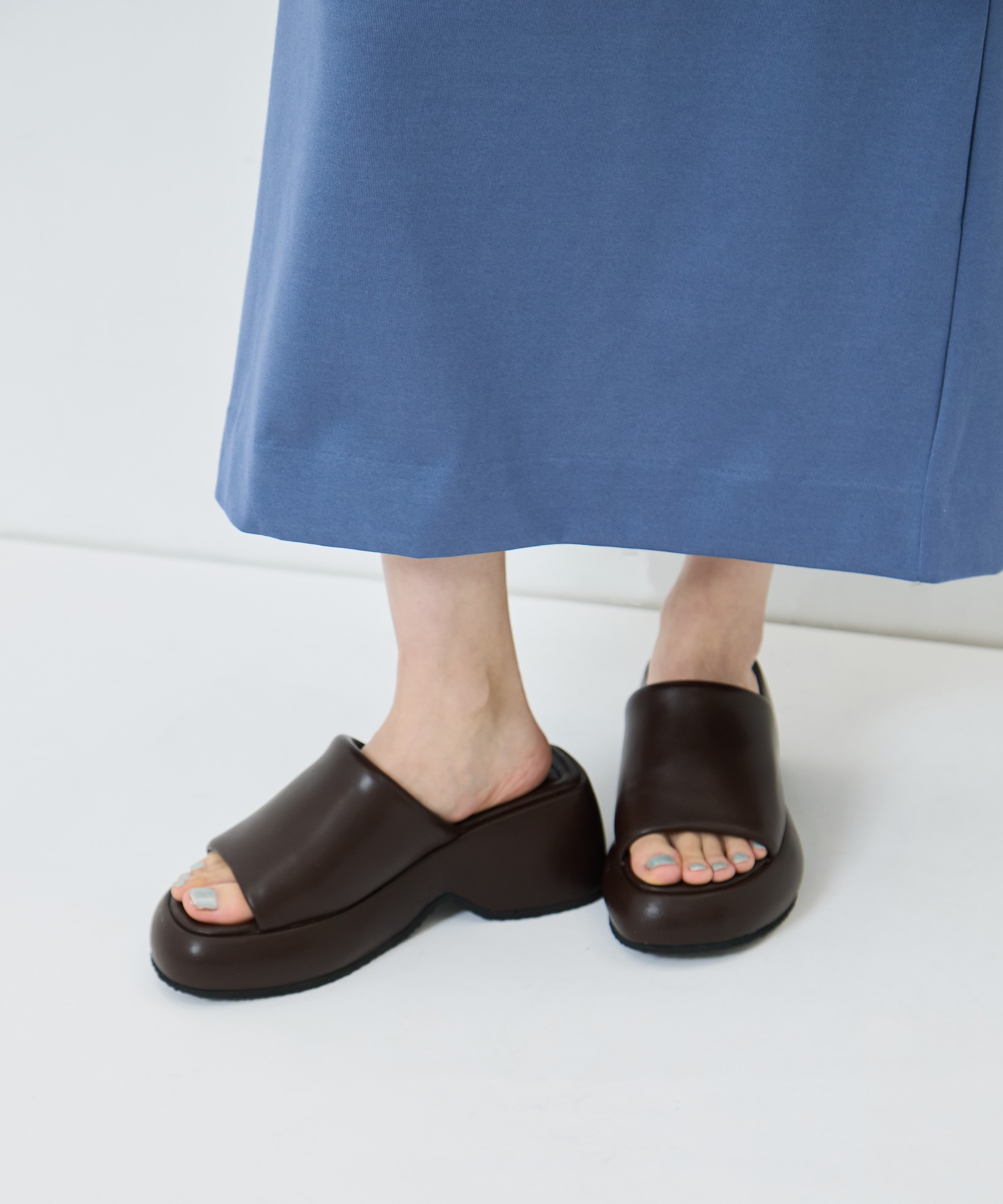 別注　CIELO LEATHER SANDALS ALM