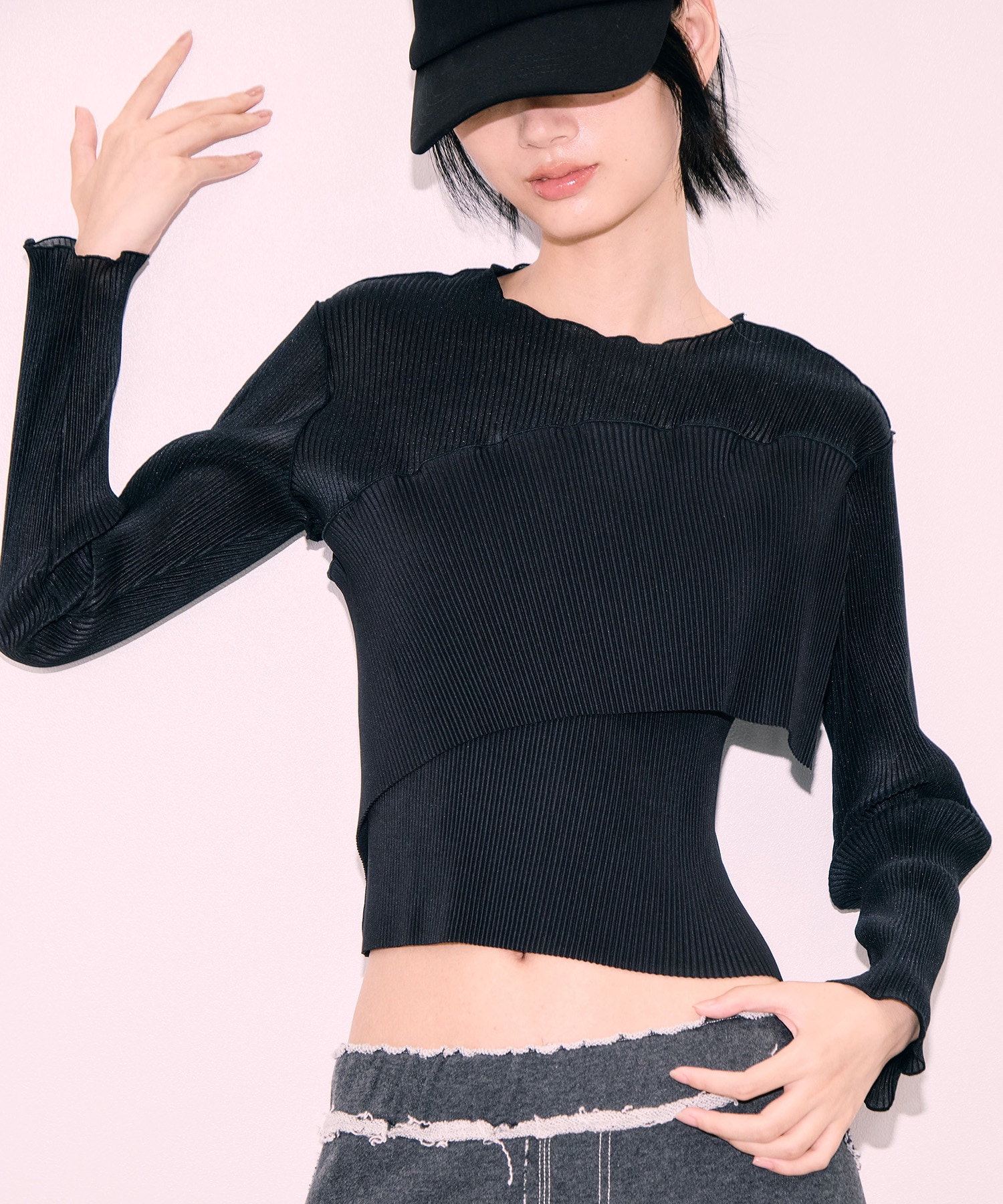 別注 SHEER DOCKING CREW TOPS kotohayokozawa